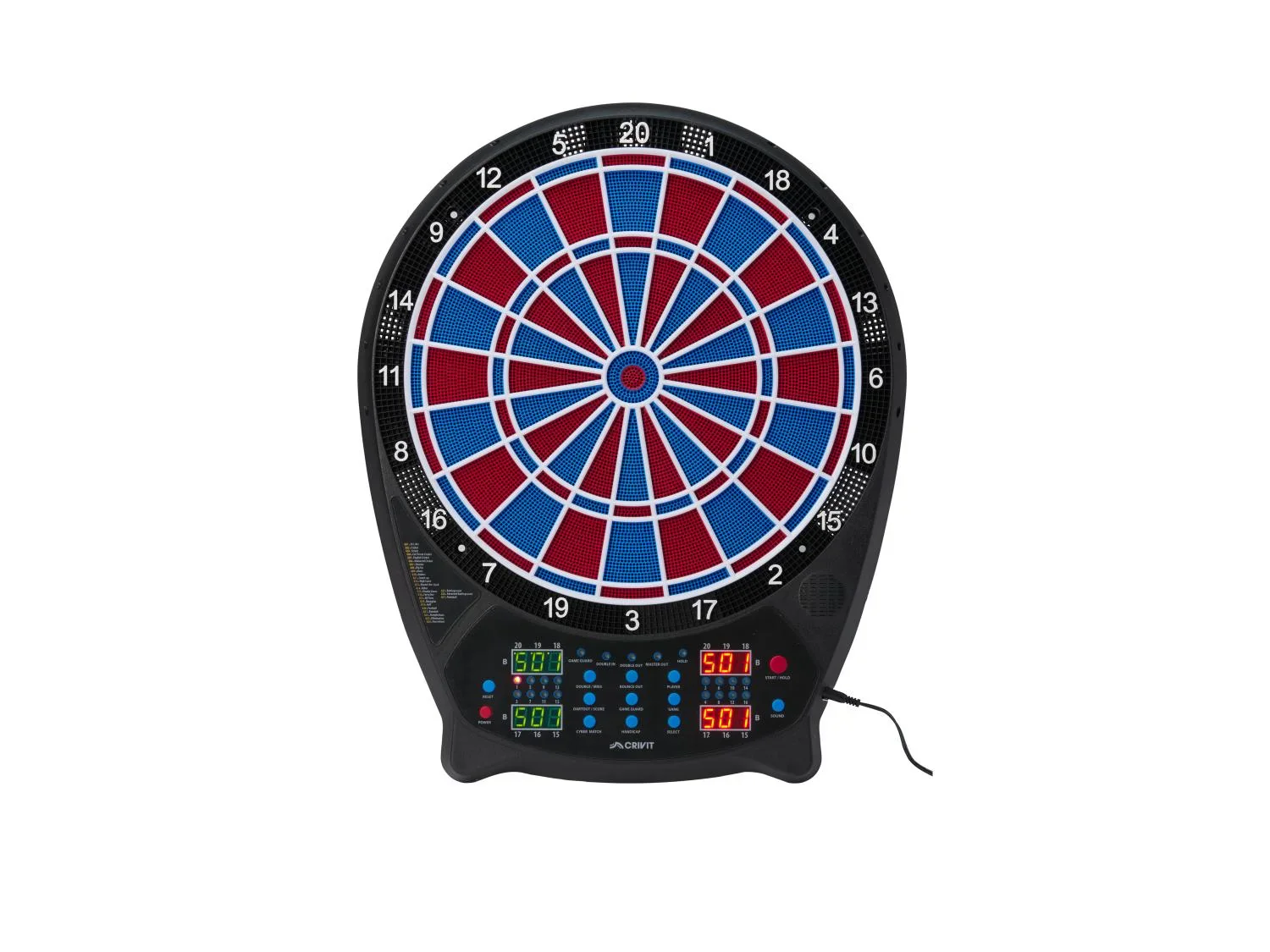 CRIVIT Jeu de flchettes lectronique