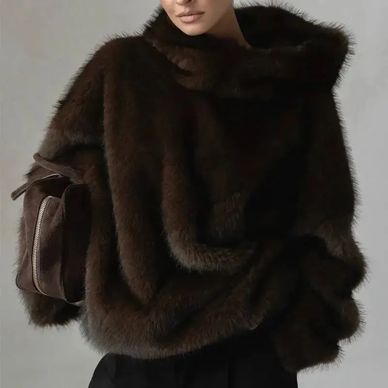 Manteau en fourrure de luxe