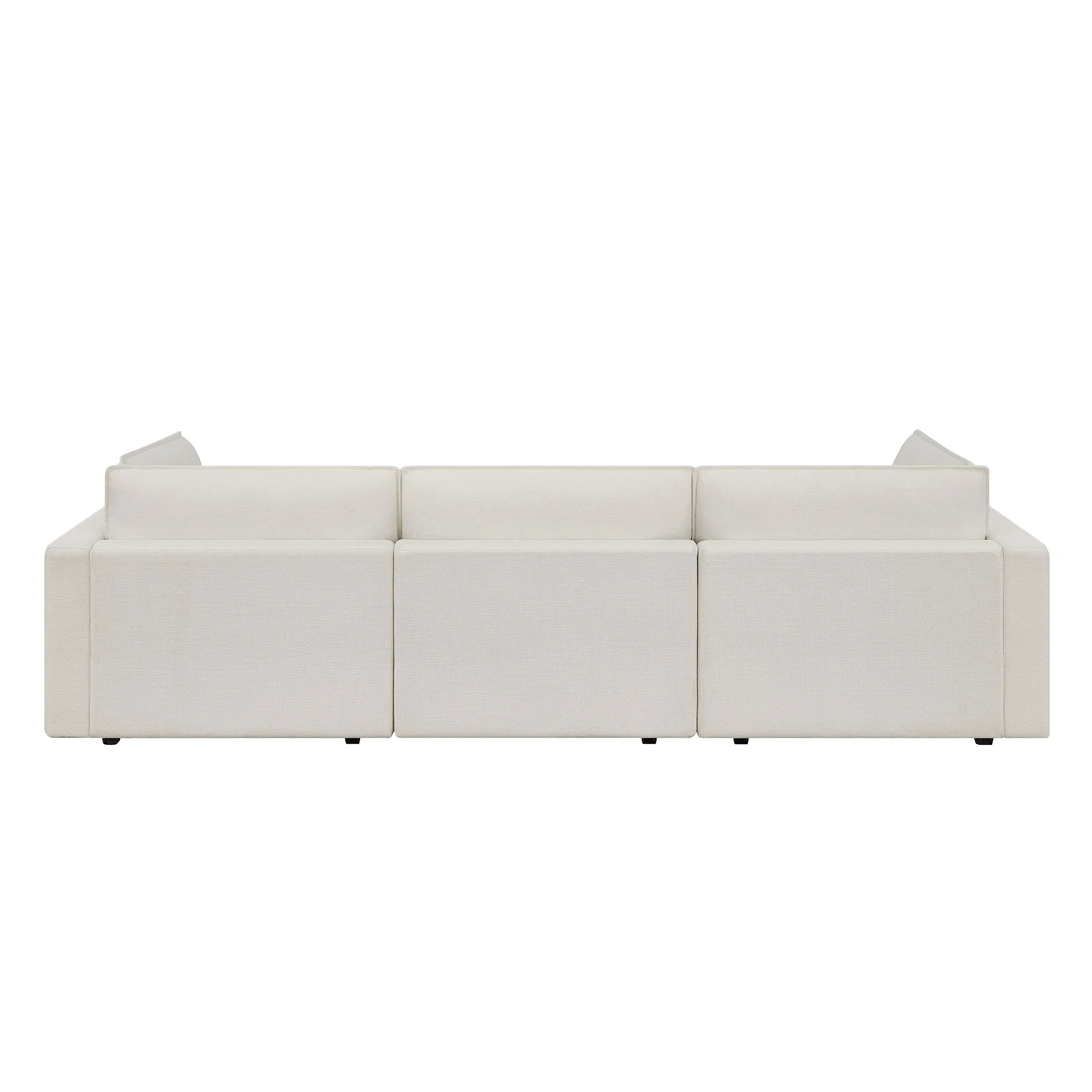 Better Homes & Gardens Weston 107.5 Cloud Modular Sectional Sofa, Heathered Blue