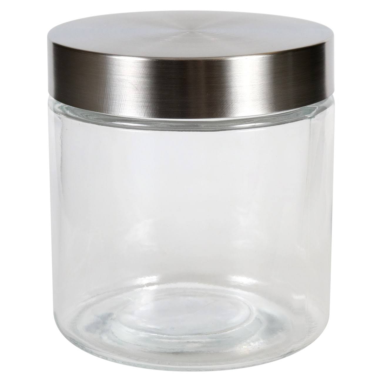 Glass Jars with Stainless Steel Lids 29.75-fl.oz.