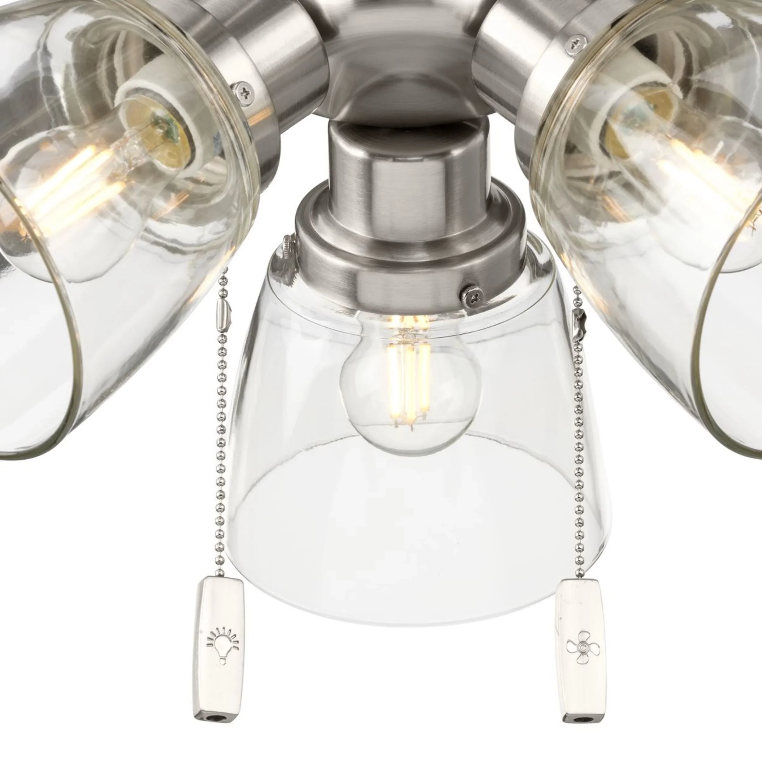 Better Homes & Gardens 52 Bronze Transitional Ceiling Fan, 5 Reversible Blades, 3 LED Bulbs Included