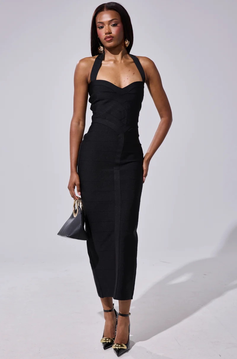 LOVELY DAYS BANDAGE MIDI DRESS - Akira Store