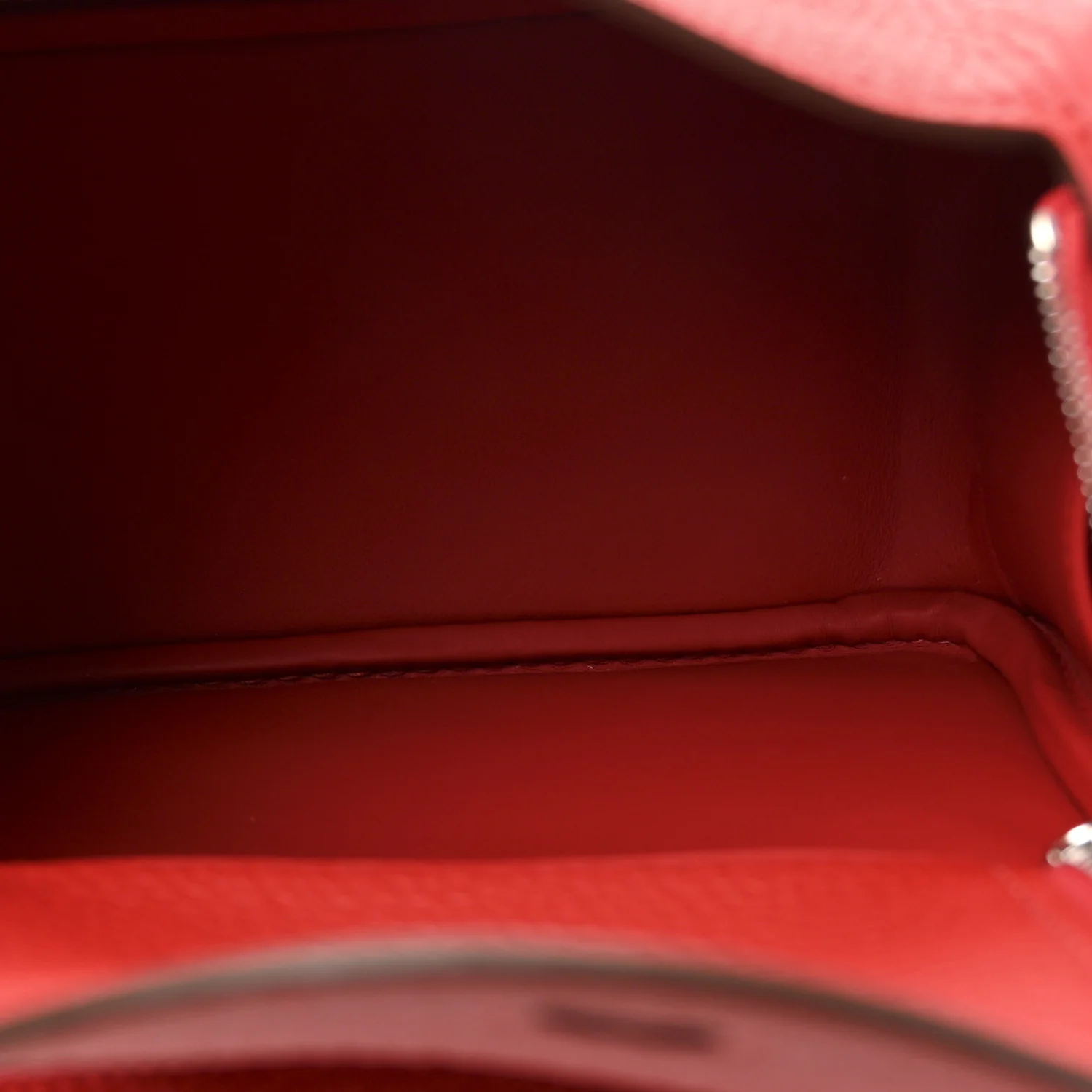Taurillon Clemence Mini Lindy 20 Rouge Radieux