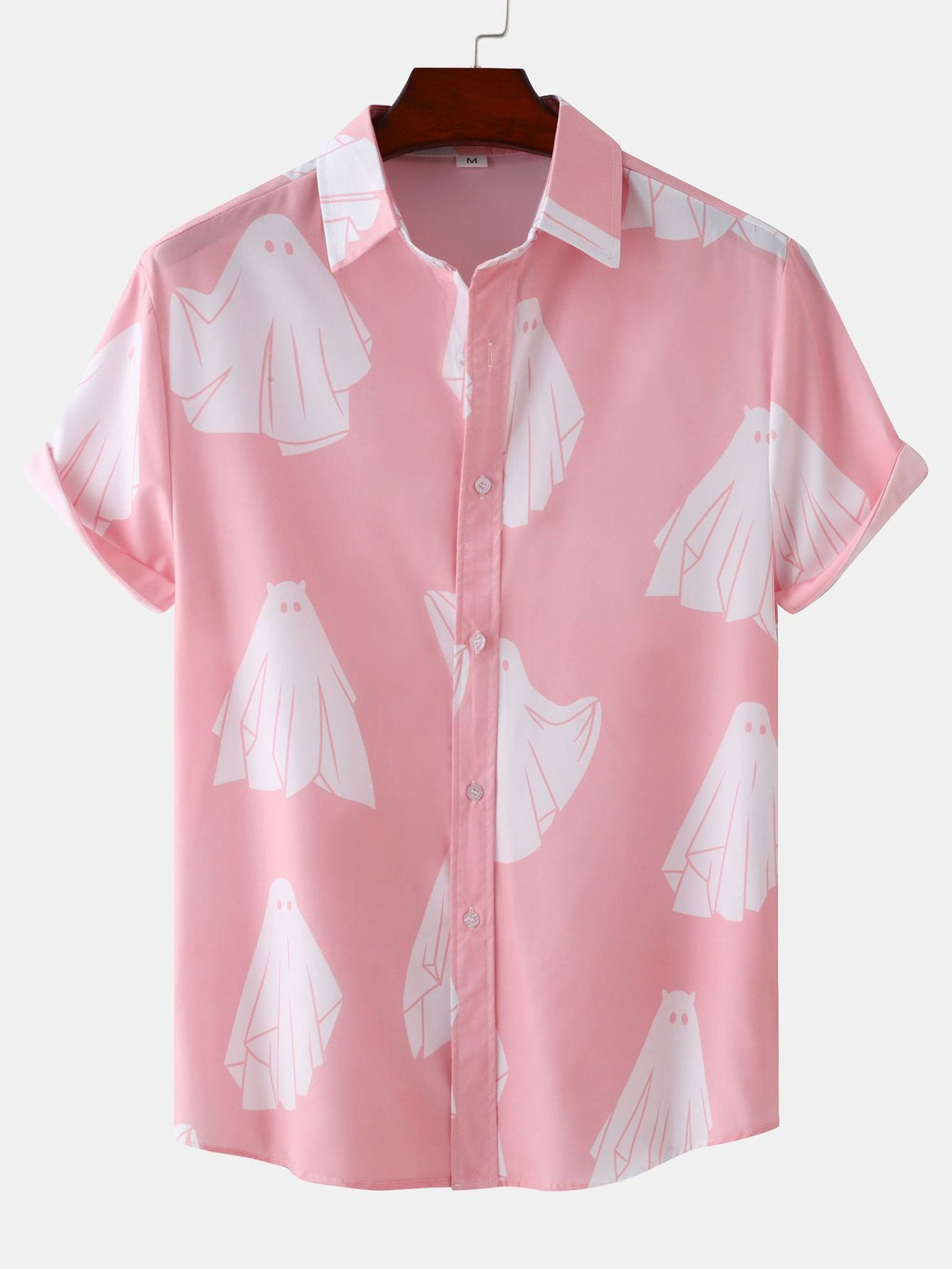 Chemise à imprimé fantôme