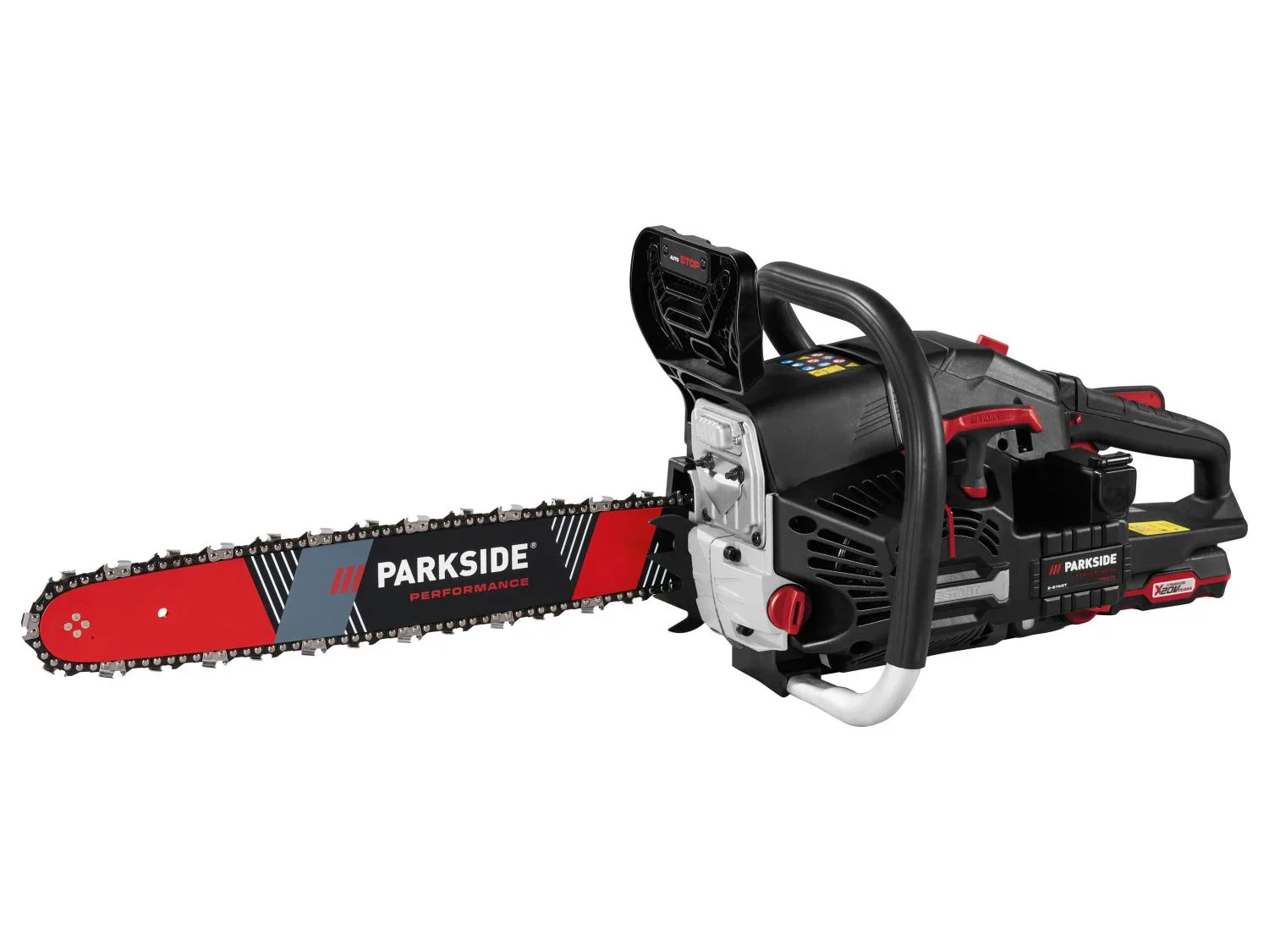 PARKSIDE PERFORMANCE Trononneuse  essence avec dmarrage lectrique PPBKS 56 C3, 18, 20 V