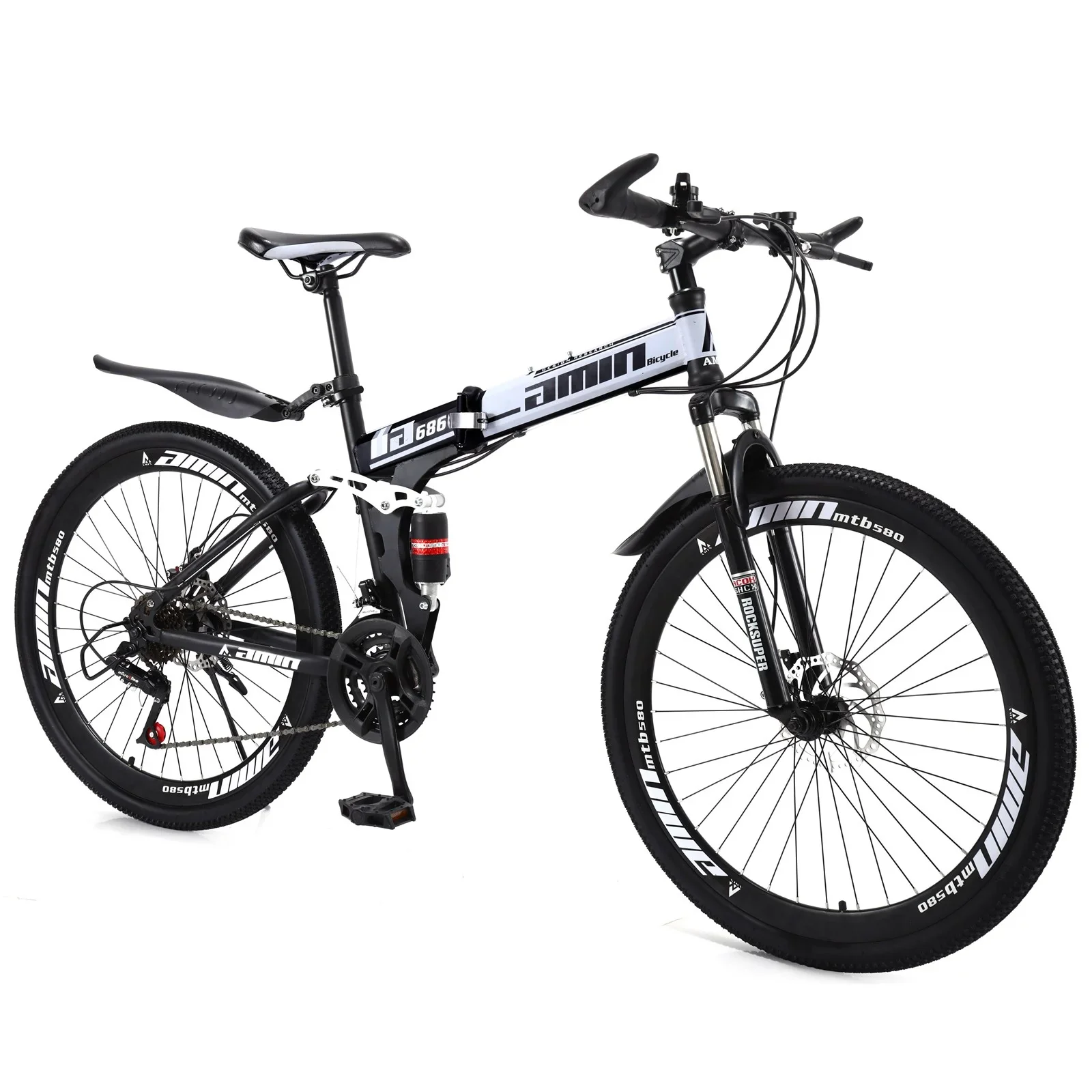 Mad Hornets Amin Men Women 26-Inch Mountain Bikes