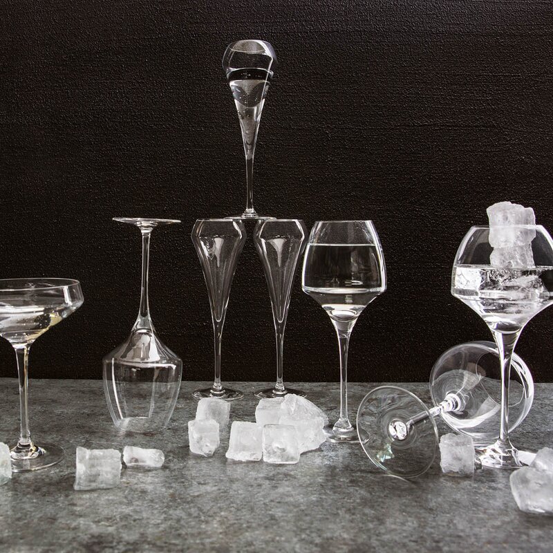 Open Up champagneglass 20 cl 6 stk