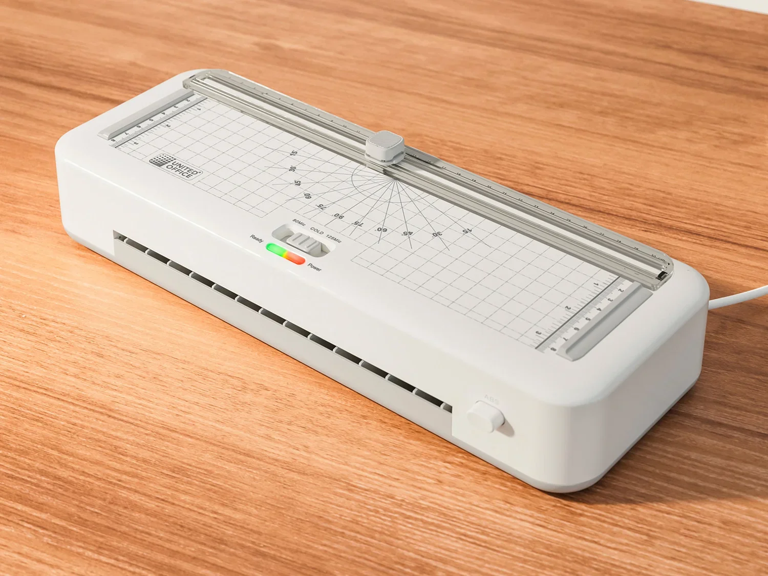UNITED OFFICE Plastifieuse A4 ULG 395 C1, blanc