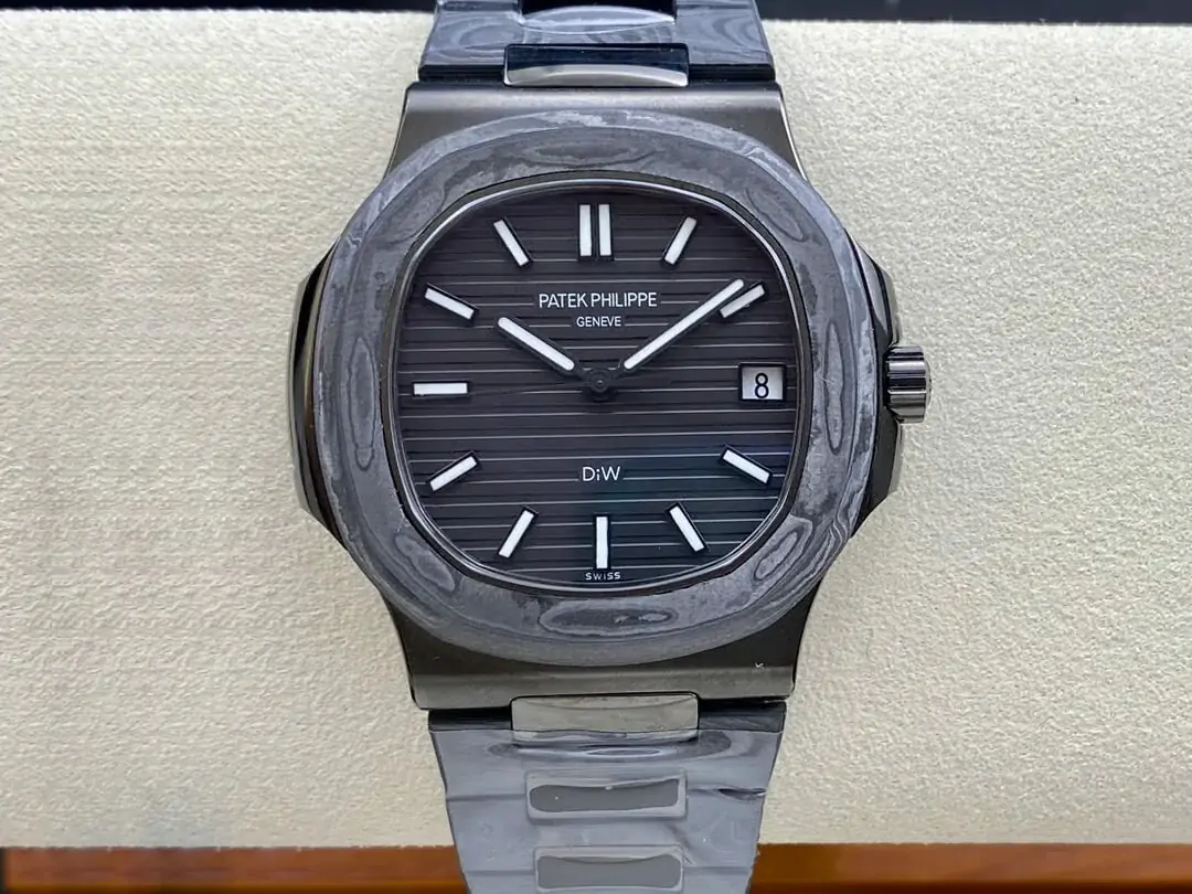 Patek Philippe Nautilus 5711 DiW Black Strap