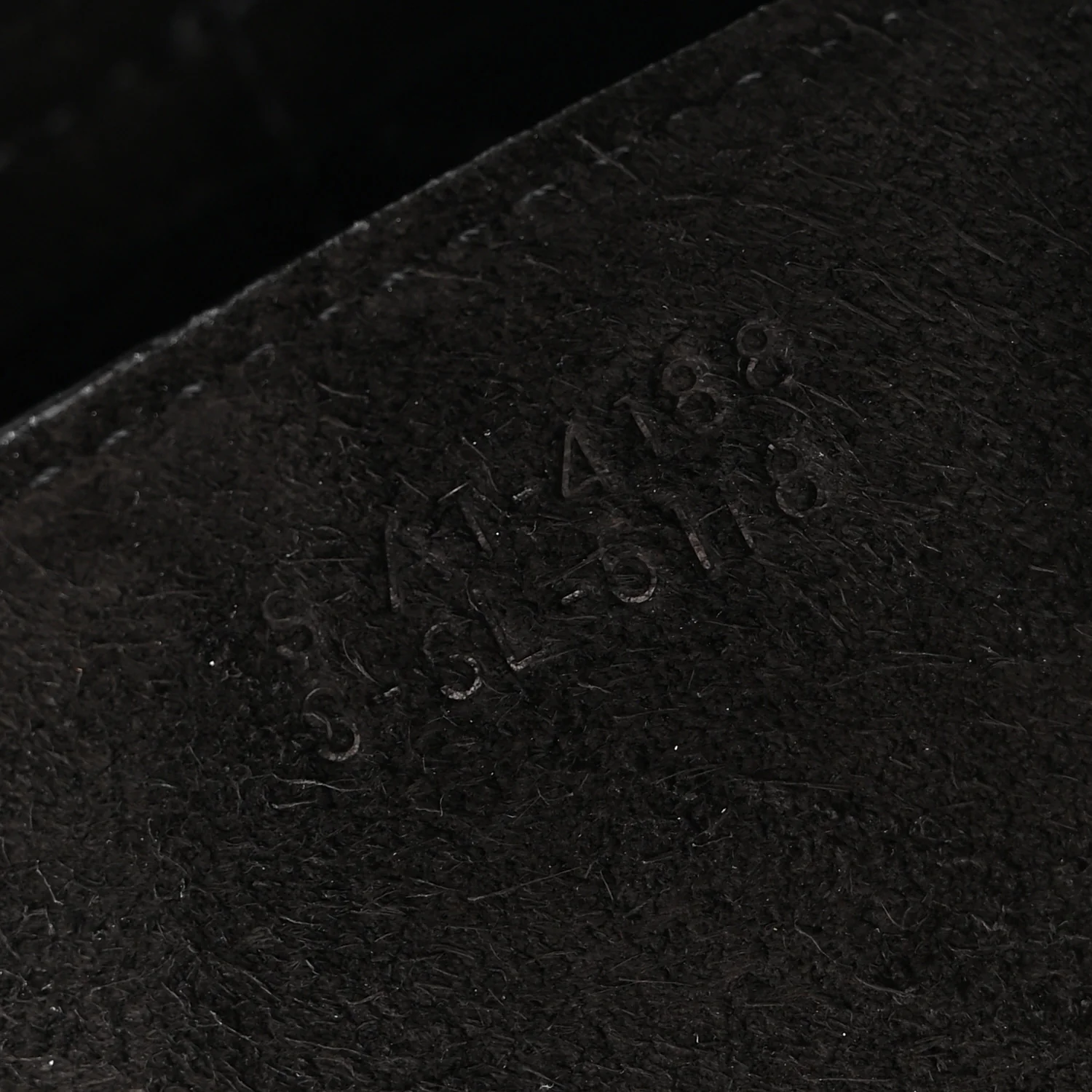 Grained Calfskin Mini Belt Bag Black