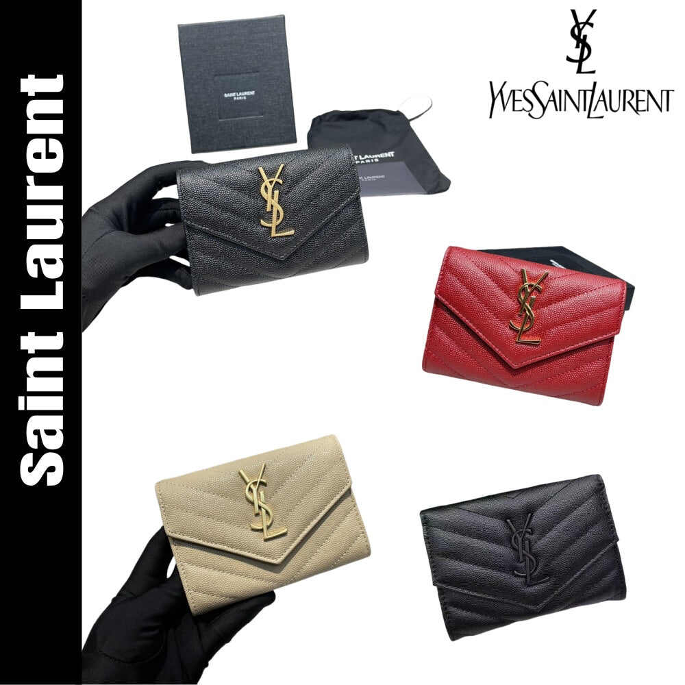 YSL【サンローラン】大人気エンベロープウォレット