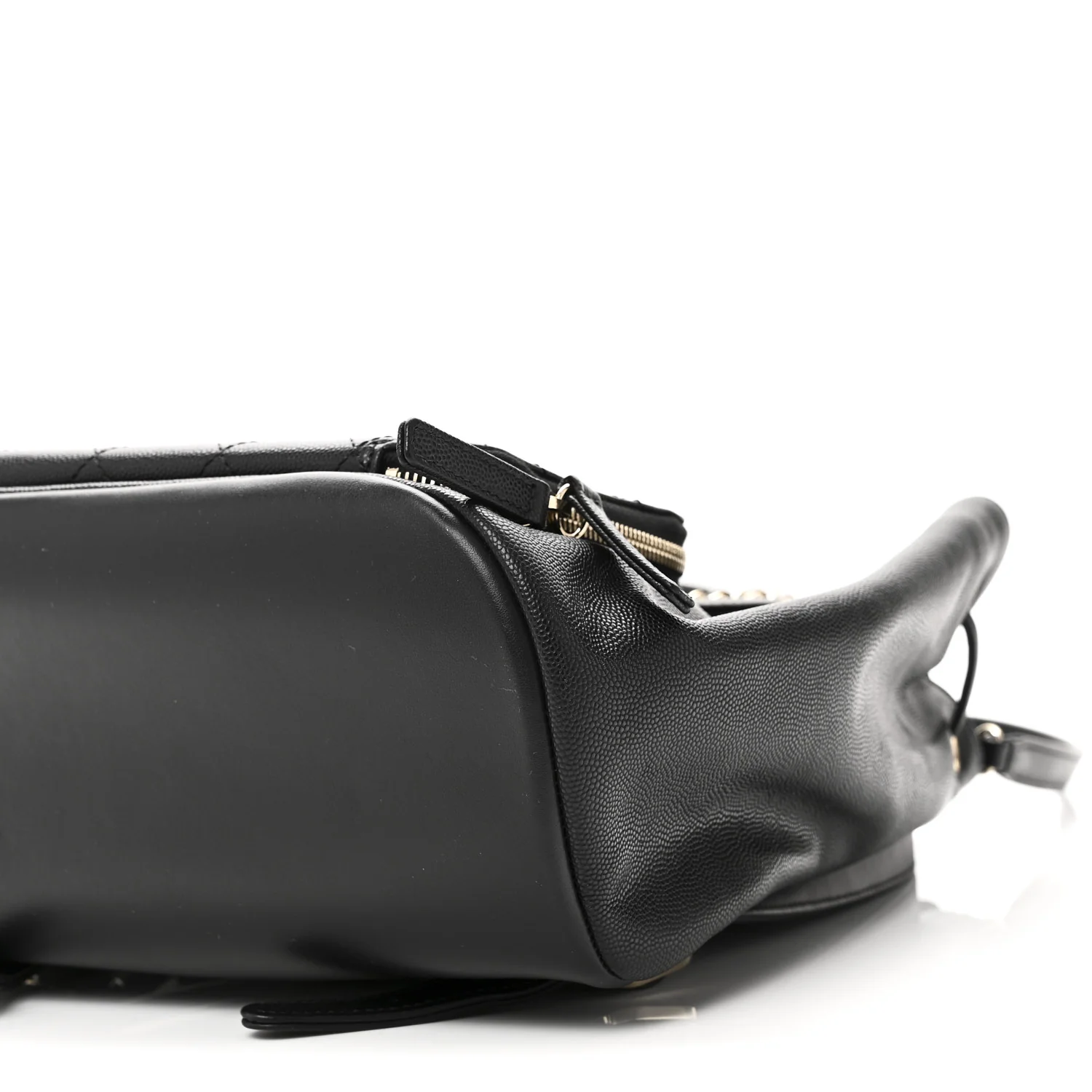 Caviar Quilted Business Affinity Backpack Black