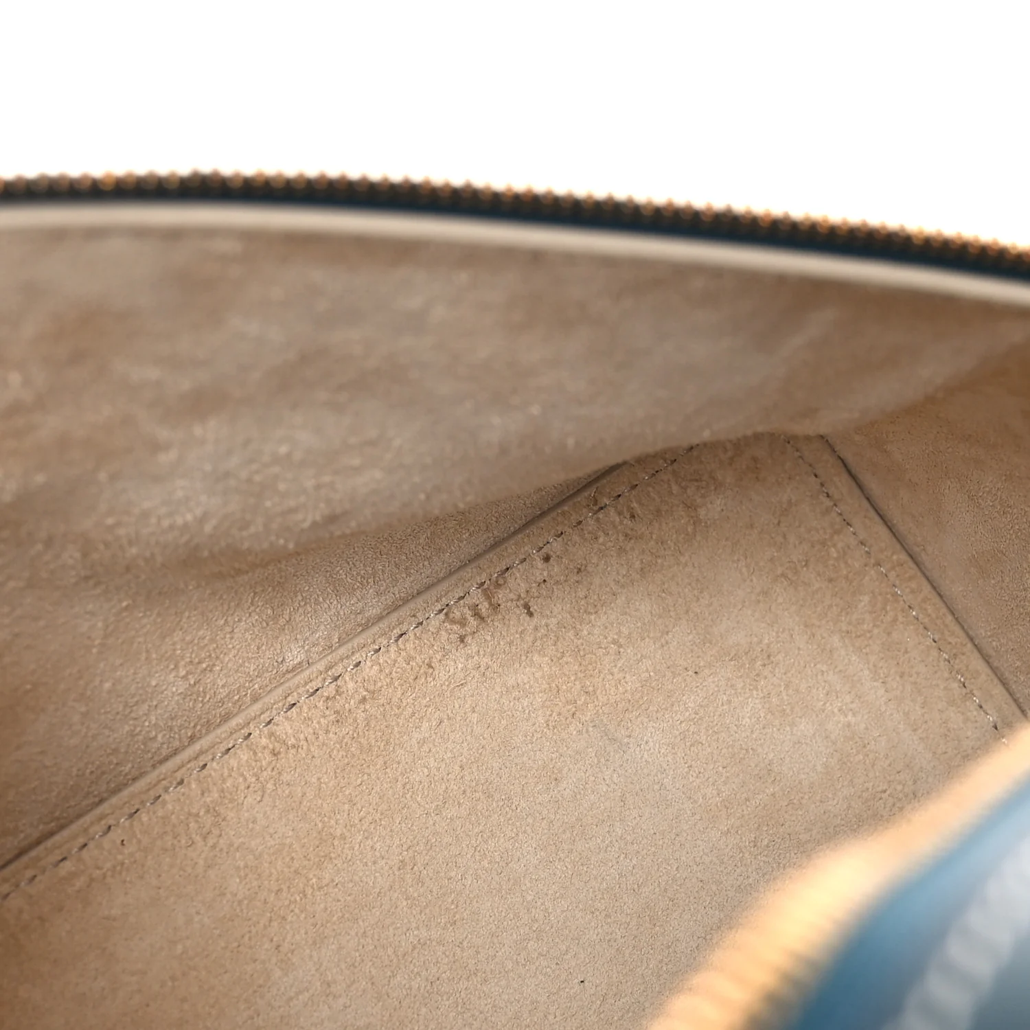 Smooth Calfskin Extra Bag L27 New Petrolio