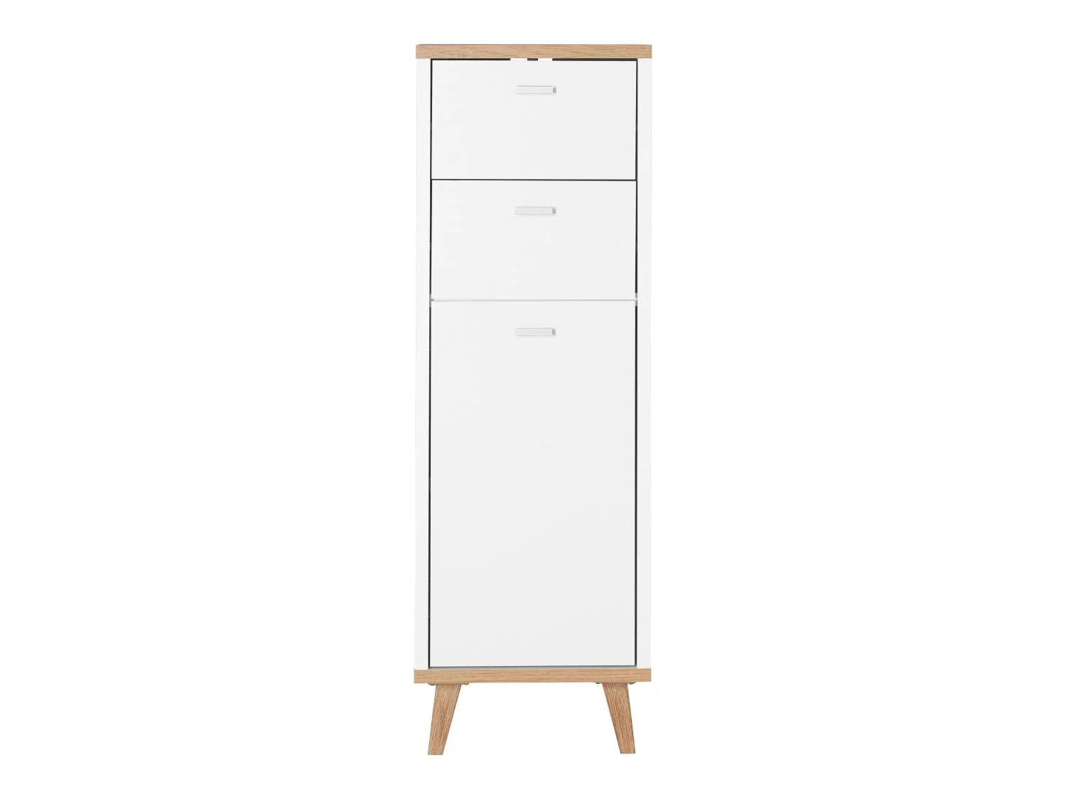 LIVARNO Meuble pour salle de bains Corfu, 32 x 96 x 28 cm, blanc/imitation chne
