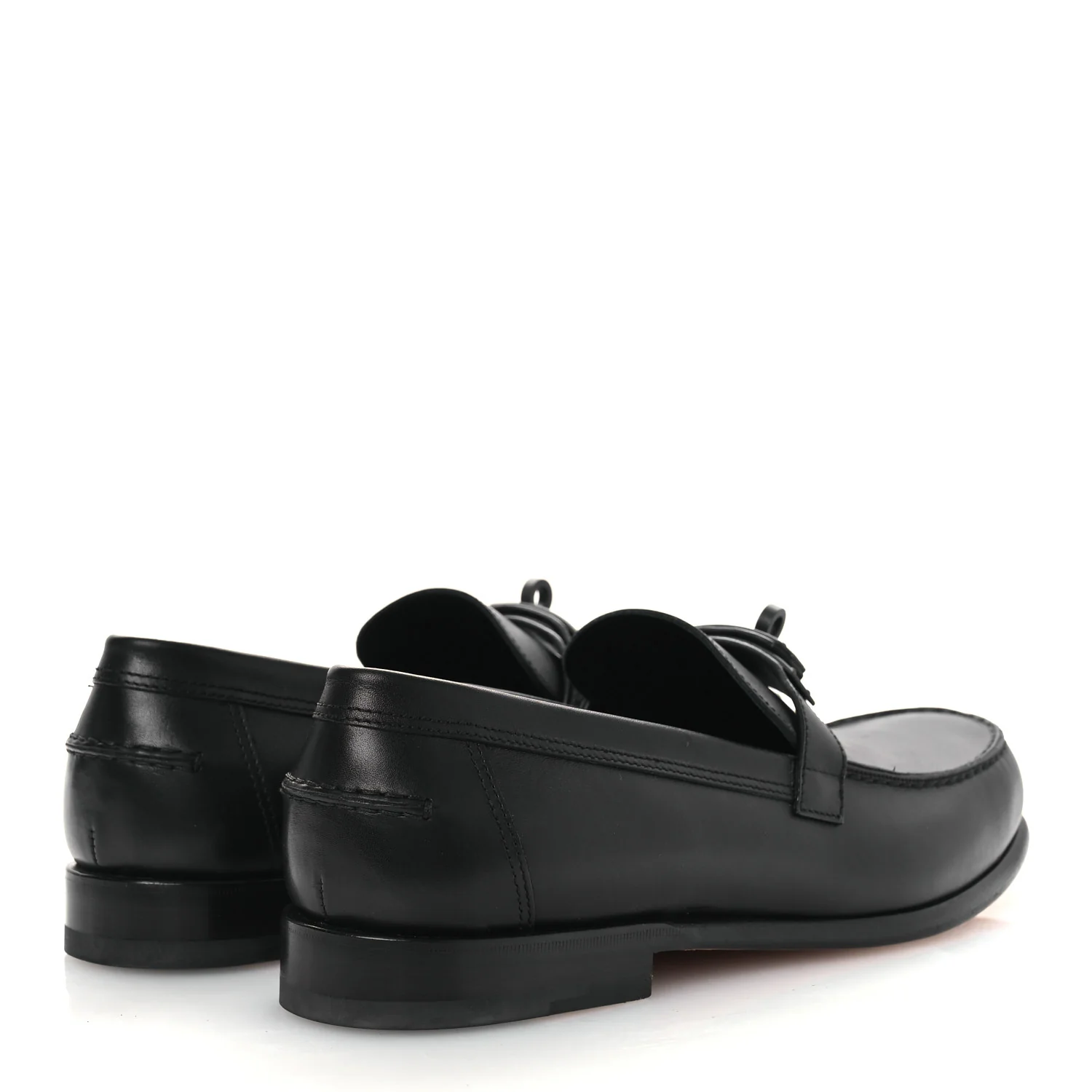 Calfskin Destin Loafer 41 Black