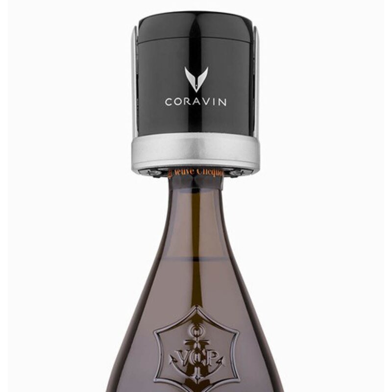 Sparkling vinbevaringssystem 5 deler sølv