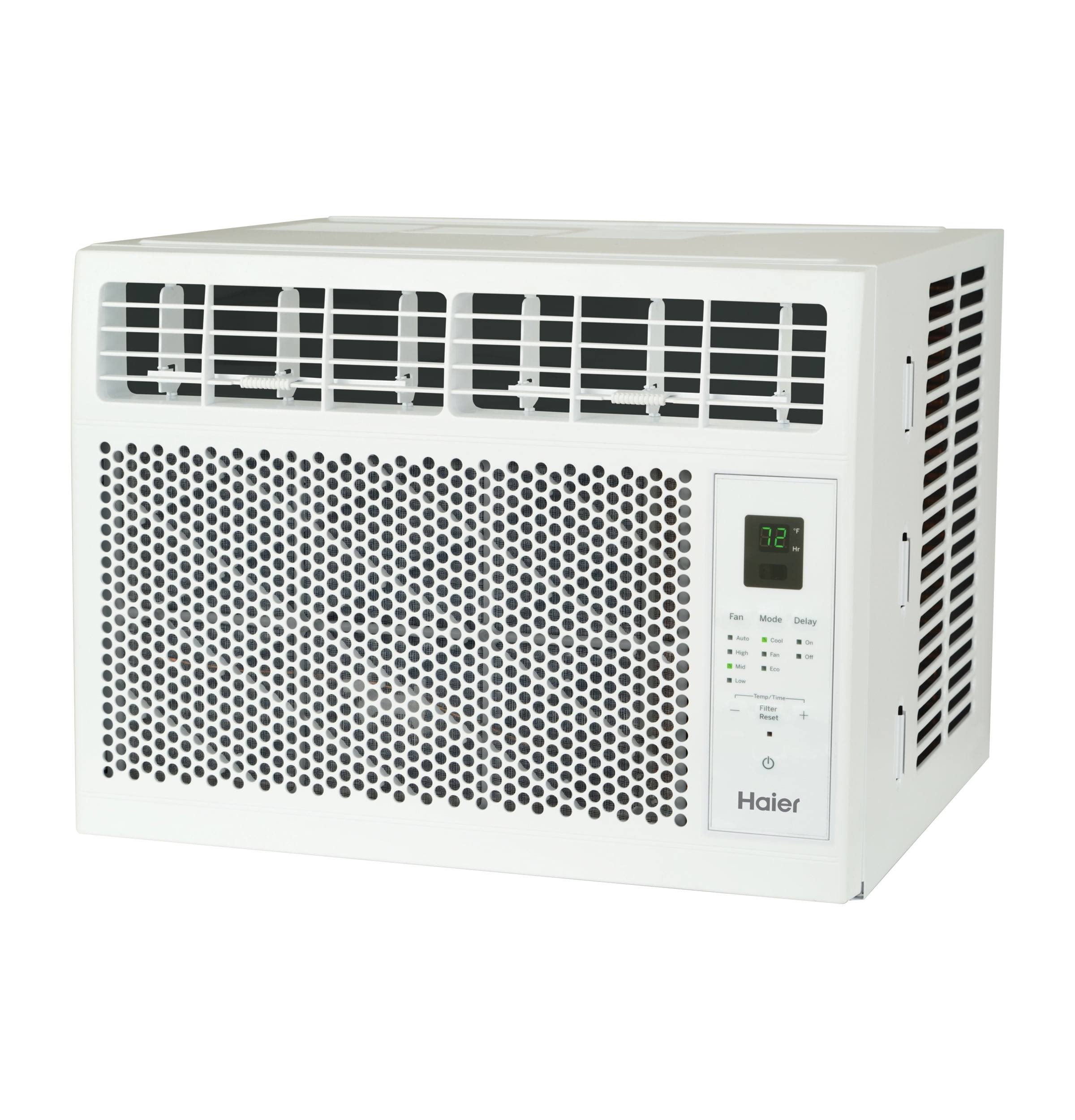 Haier QHEE06AC Electronic Window Air Conditioner, 6000 BTU, White