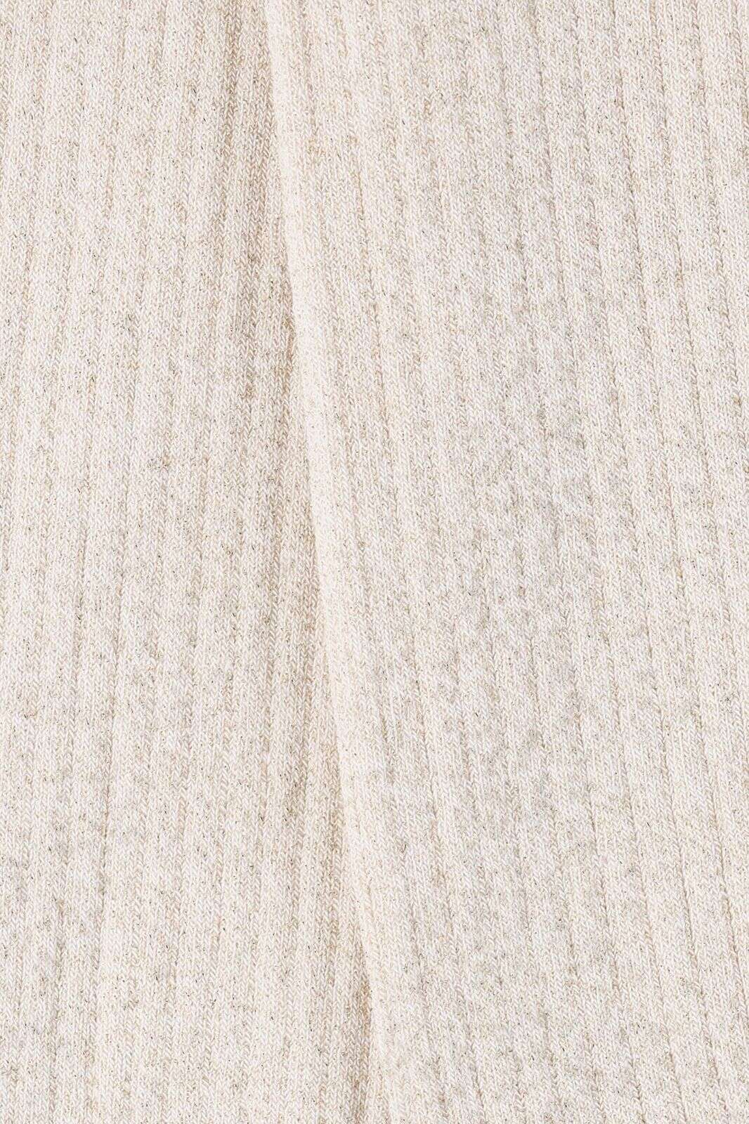 Gouden lurex rib maillot