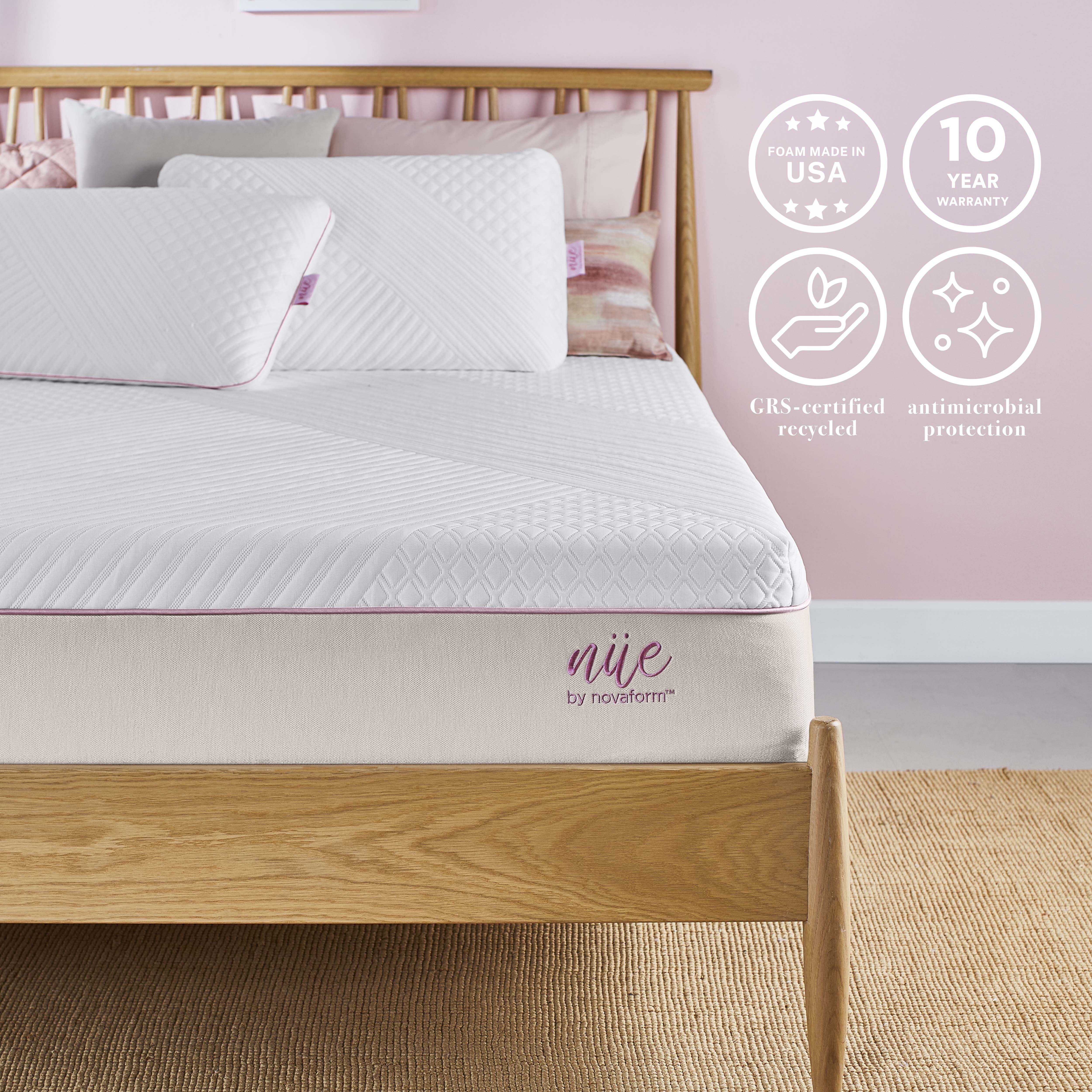 by Novaform 10 Cooling Gel Memory Foam Mattress. Queen
