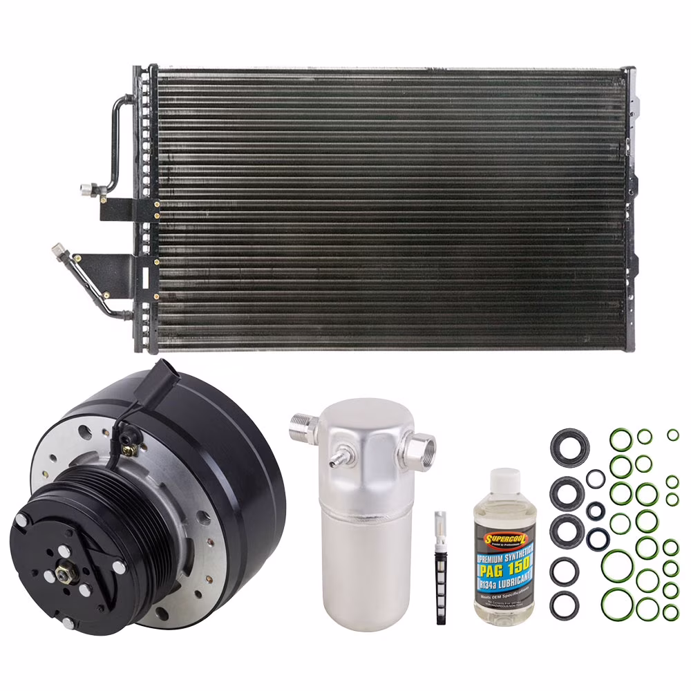 A/C Kit W/ AC Compressor Condenser & Drier for 1993 Chevy & GMC Pickup Truck K5 Blazer Jimmy Full Size GMT400 - Buyautoparts