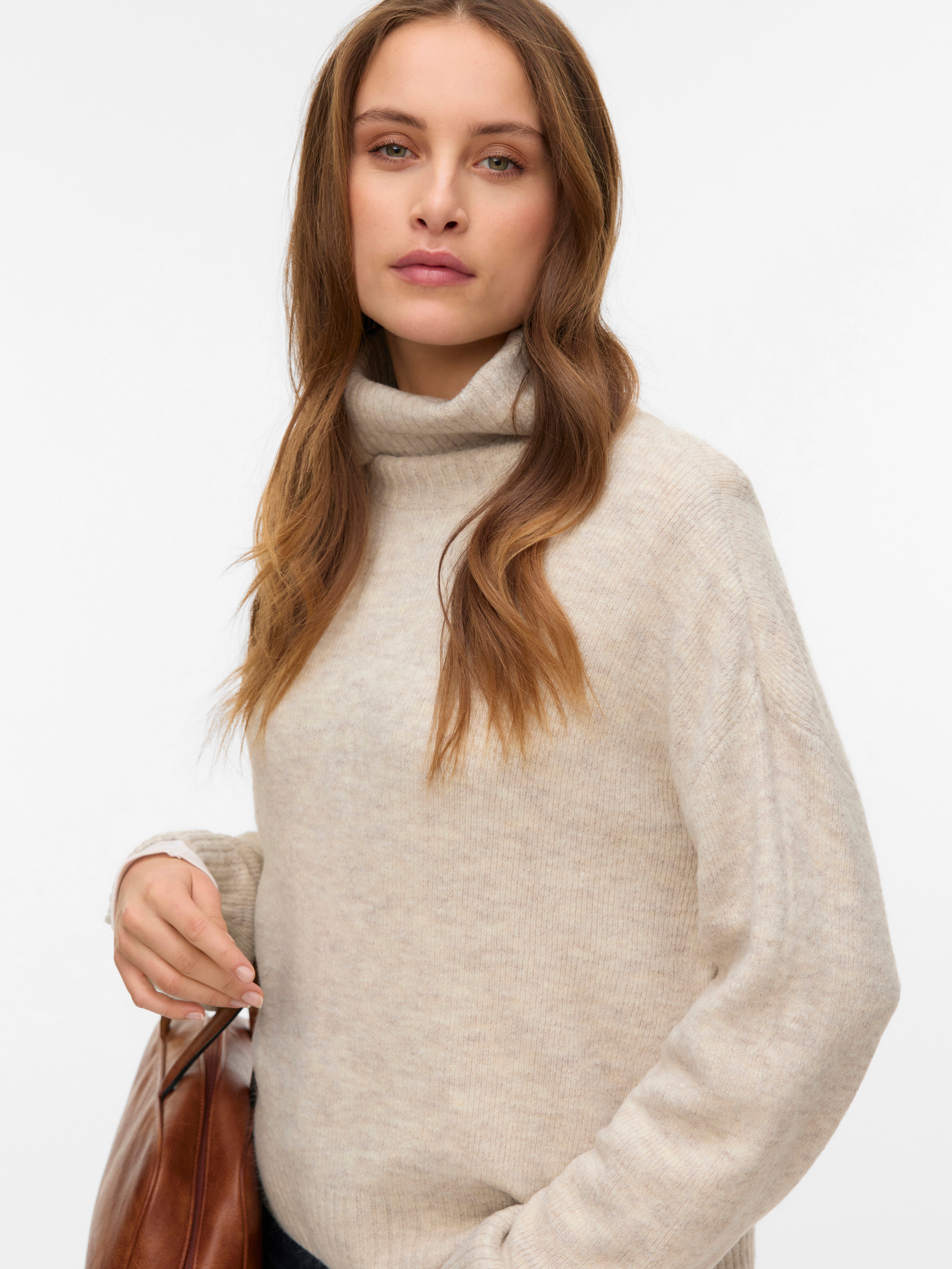 VERO MODA® VMLEFILE Knitted pullover