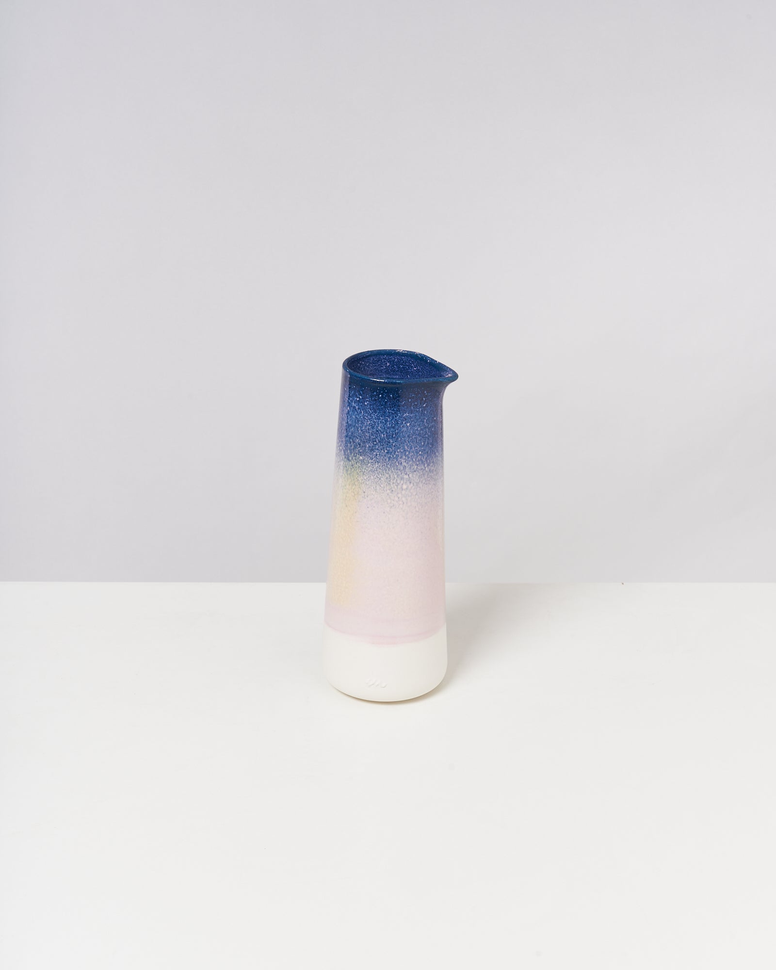 PINGUIM - CARAFE SPECKLED BLUE PINK