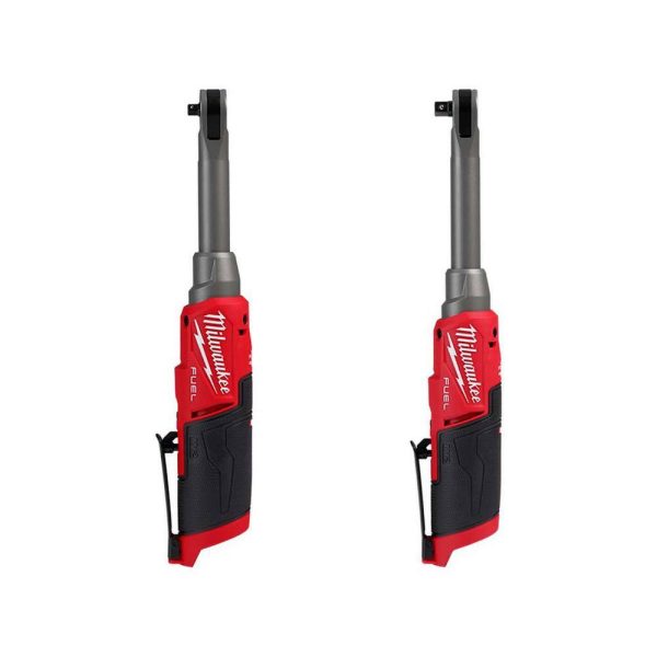 2568-20-2569-20 Clé à cliquet haute vitesse à portée étendue M12 FUEL 12 V Lithium-Ion 1/4 po avec clé à cliquet sans fil haute vitesse à portée étendue 3/8 po