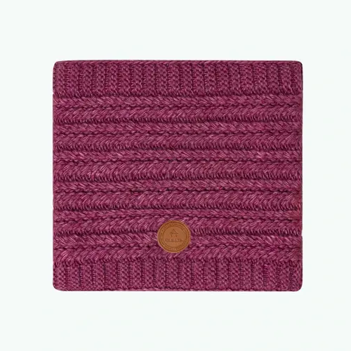 Chocolat Chaud Violet - Snood polaire