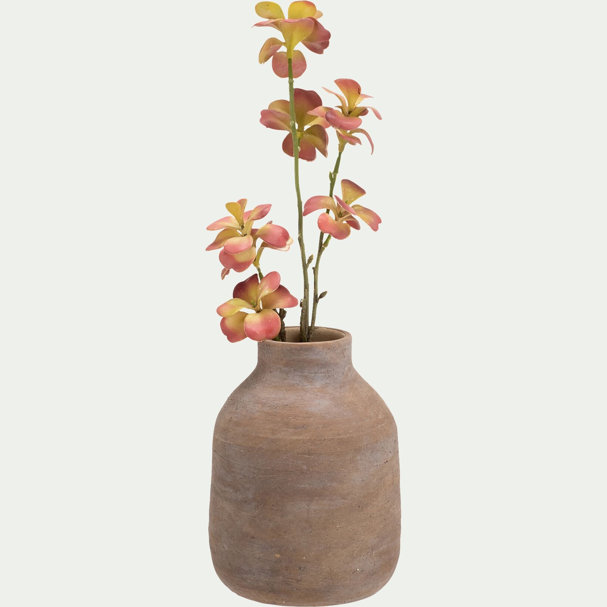 LOSSE - Vase classique en grès H22,5cm - marron