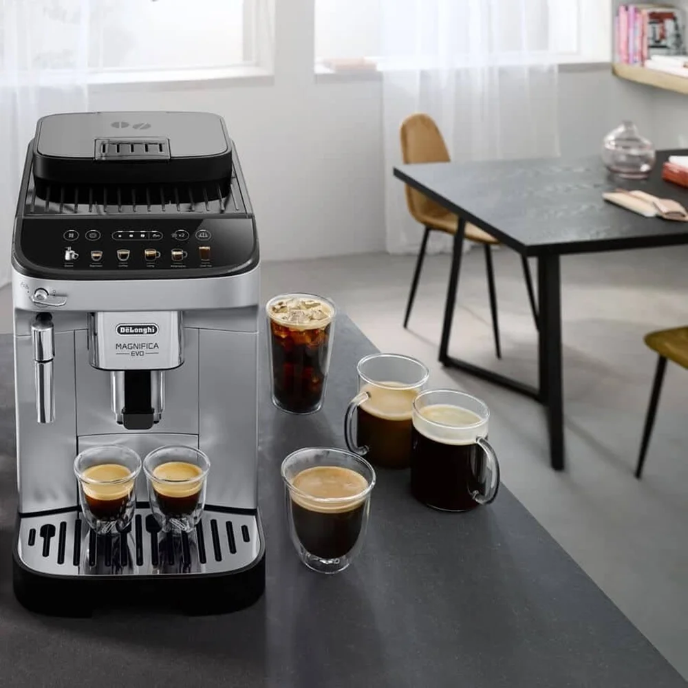 Magnifica Evo Automatic Espresso Coffee Machine, 6 Recipe ECAM29043SB - Image 9