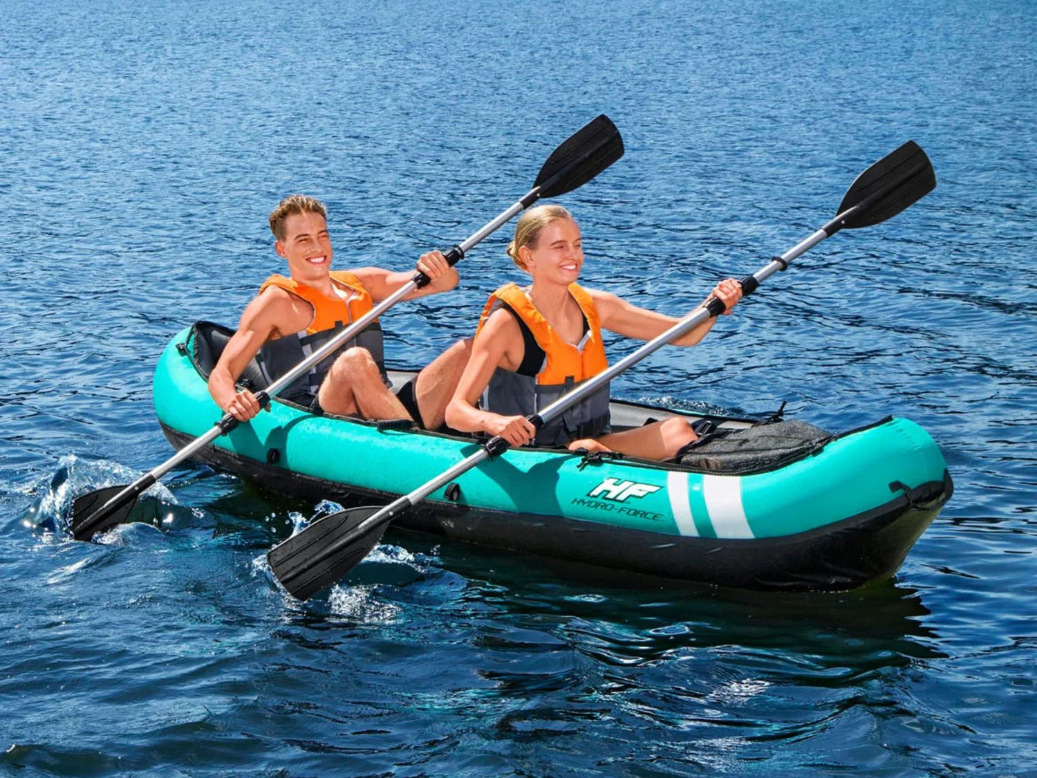 Bestway Ensemble de kayak gonflable, 330 x 94 x 48 cm