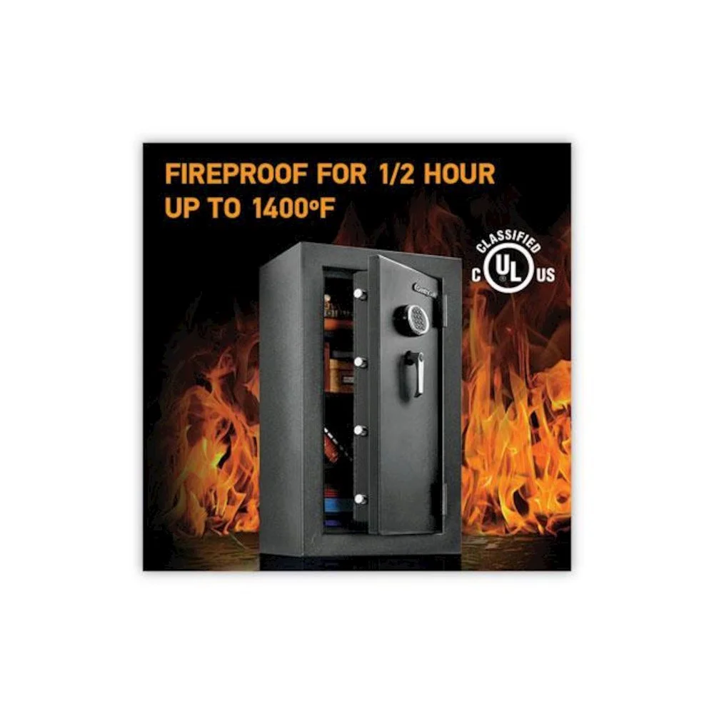 EF4738E Safe, 4.71 cu ft, 21.7w x 19d x 37.7h, Black(1) - Image 6