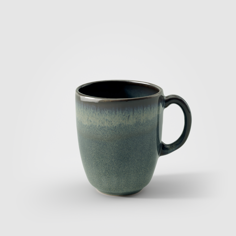 Lave Mug - Grey, 11.5 oz, stoneware