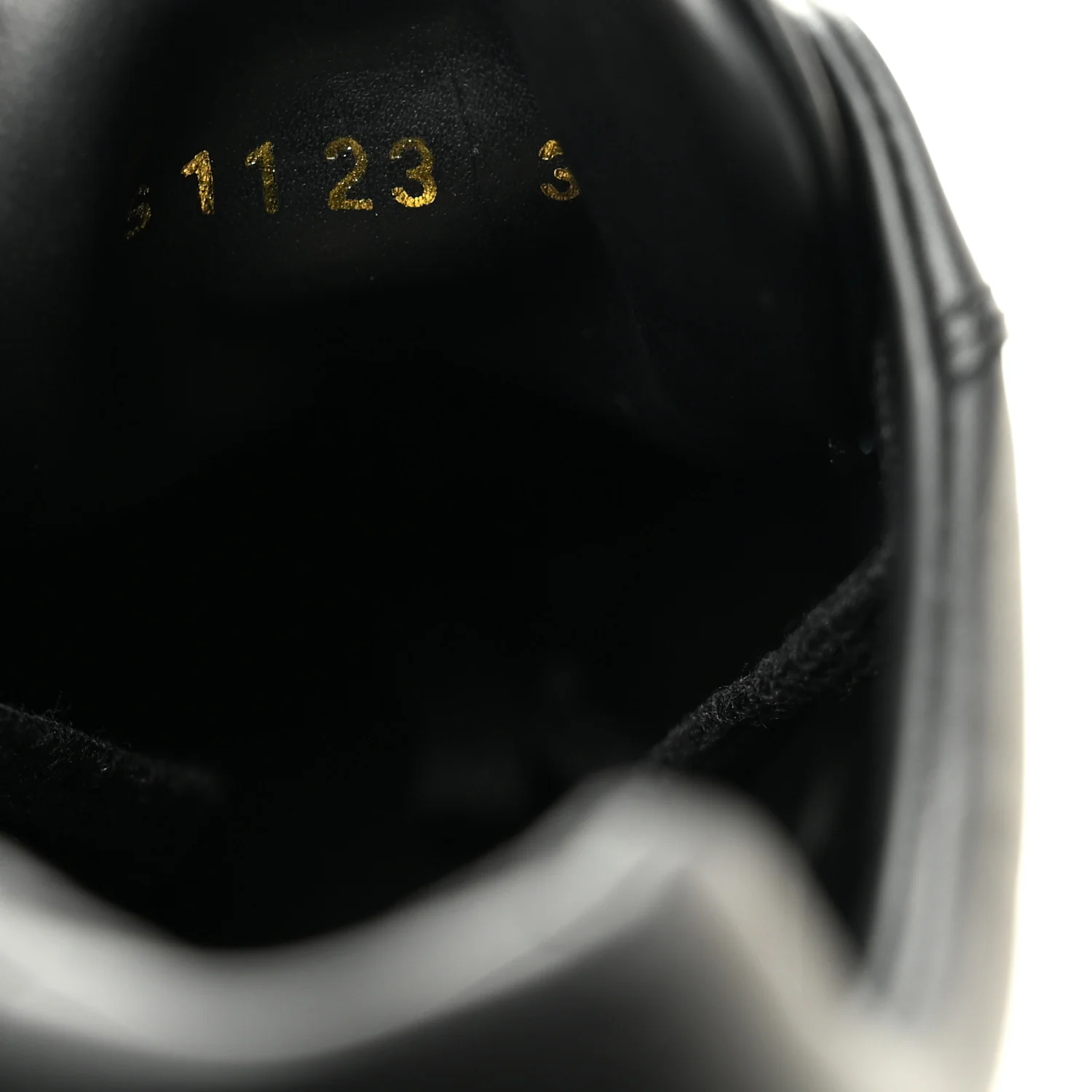 Calfskin Suede Logo Sneakers 38 Black