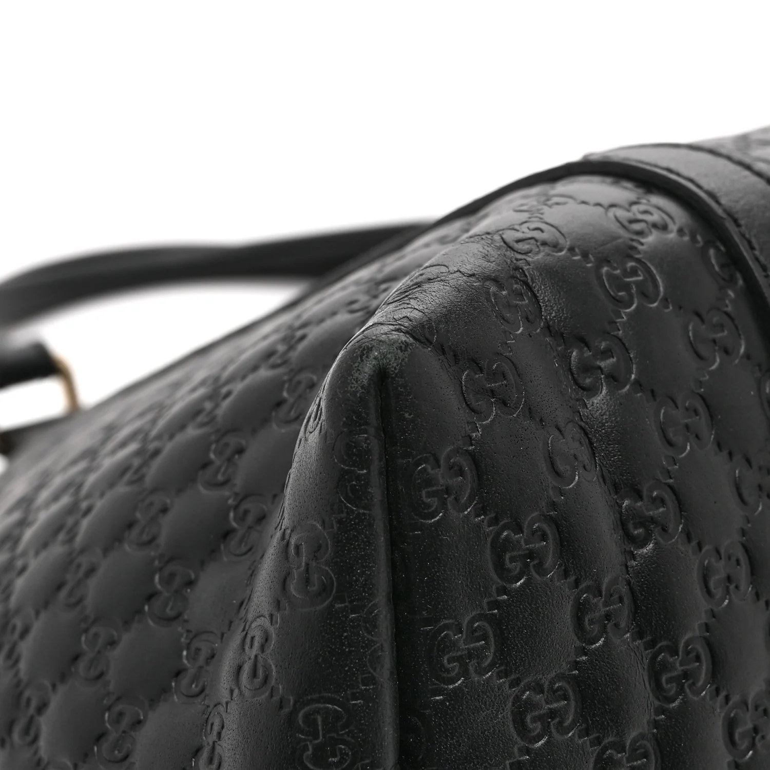 Microguccissima Medium Joy Tote Black