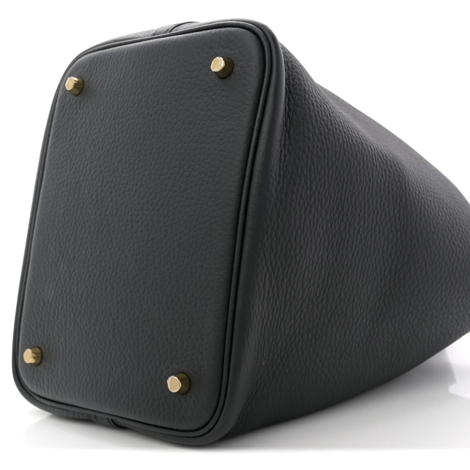Taurillon Clemence Picotin Lock 22 MM Black