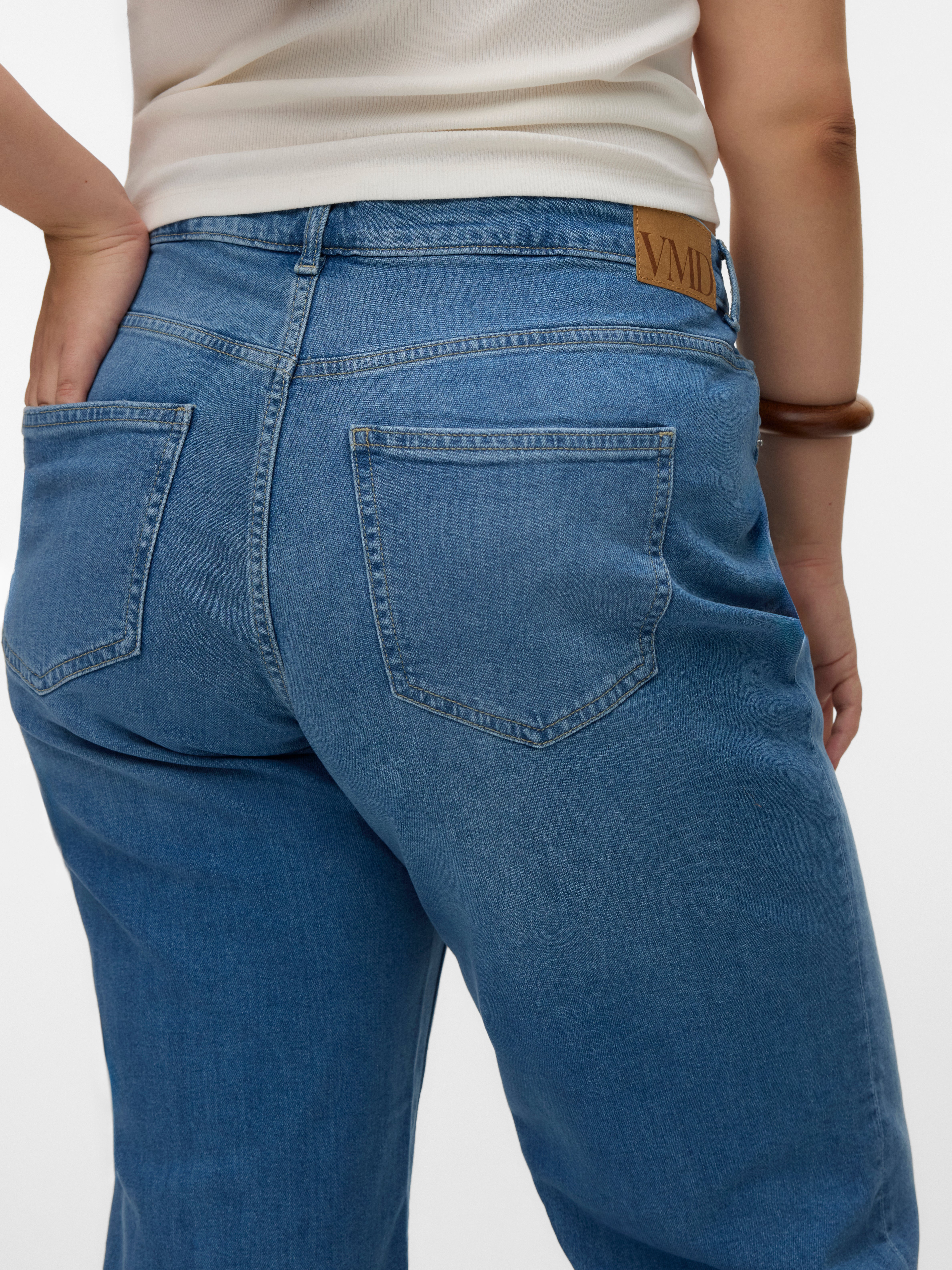 VERO MODA® VMCTESSA-STRETCH High waist Wide Leg Fit Jeans