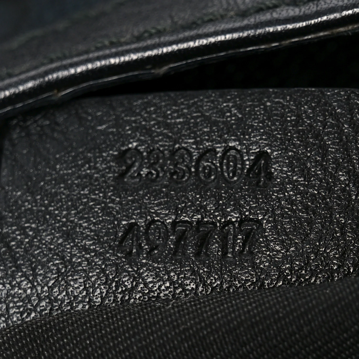 Monogram Large New Ladies Web Hobo Black