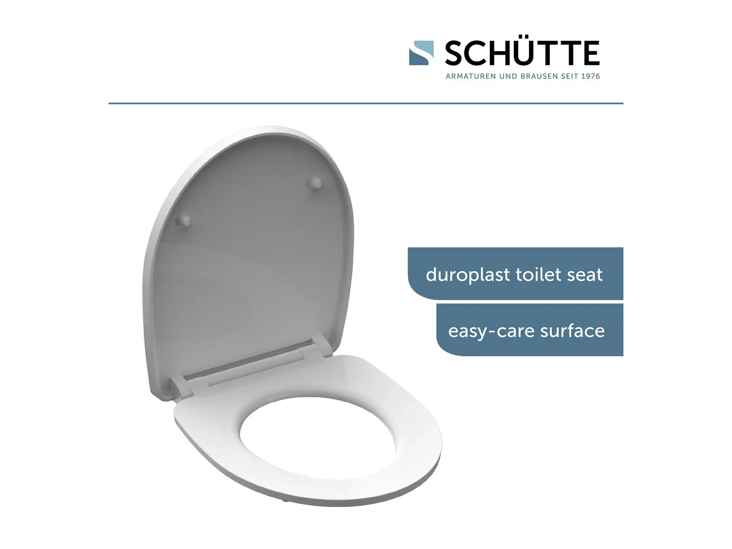 Schtte Abattant WC High Gloss, avec fermeture en douceur