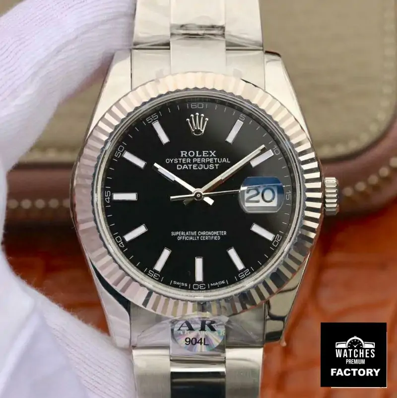 Rolex Datejust 126334 41mm AR Factory Black Dial