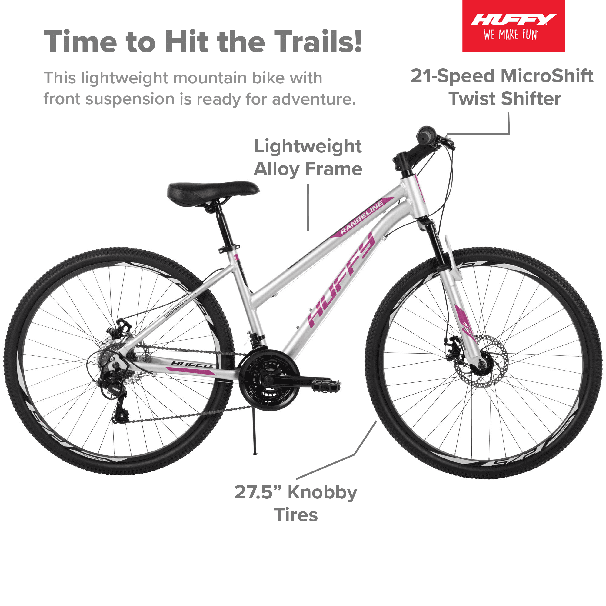 Rangeline Women¡¯s Mountain Bikes. 27.5 inch. Silver