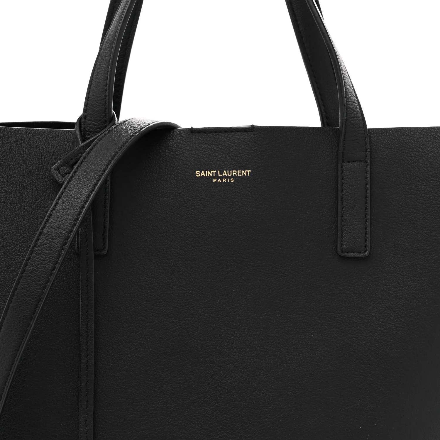 Calfskin Toy Shopping Tote Black