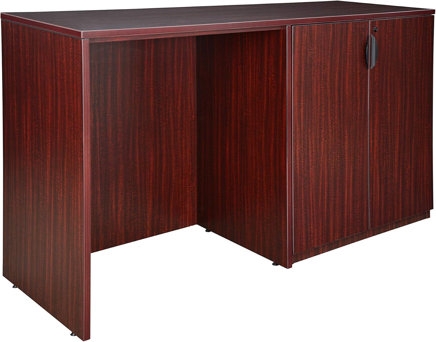 Regency Legacy Stand Up Side to Side Storage Cabinet/Desk- Mahogany