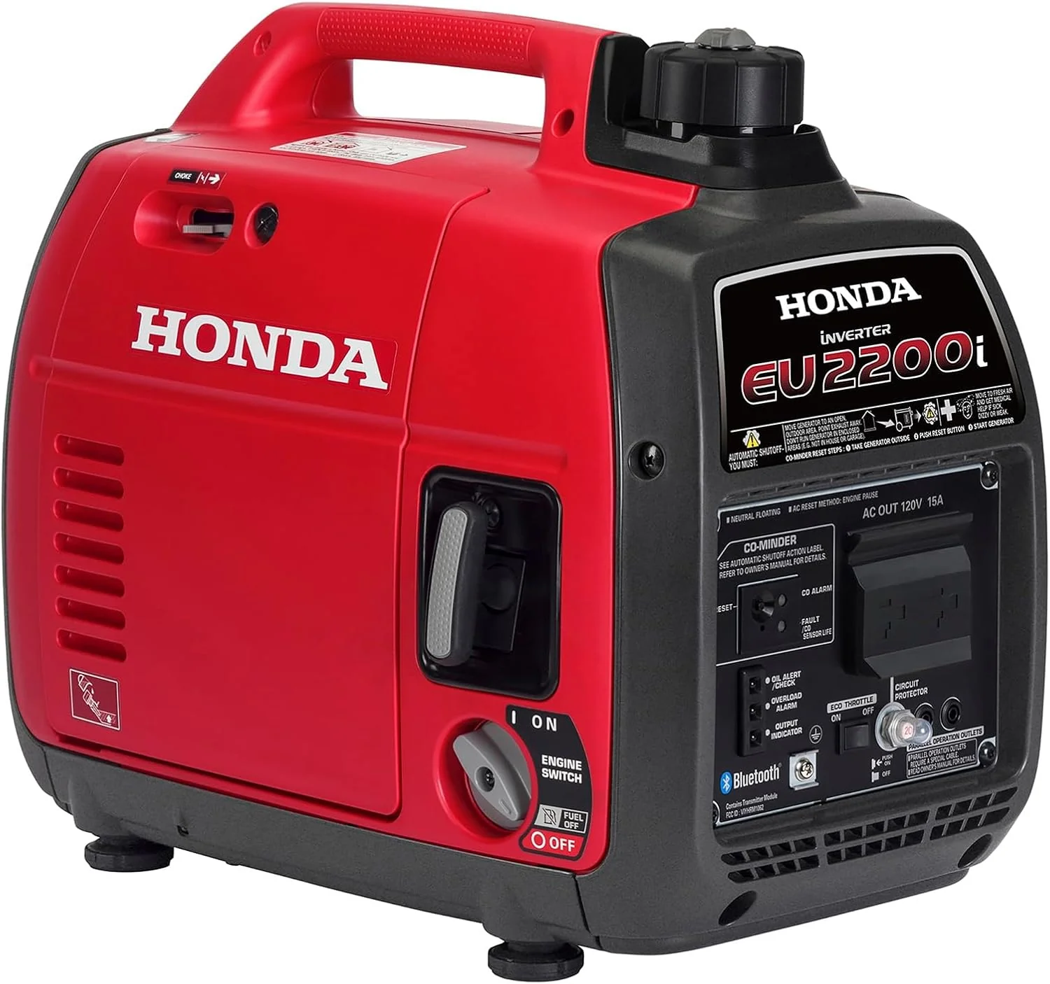 Générateur onduleur portable Honda 664240 EU2200i 2200 watts avec Co-Minder