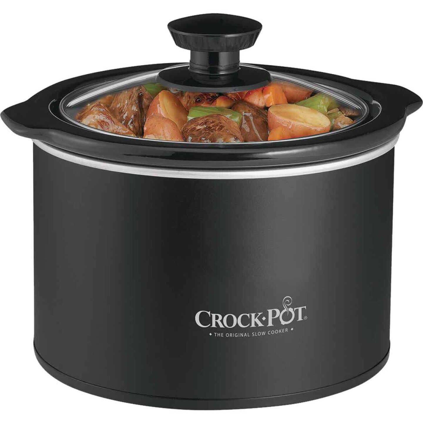 Crock Pot Slow Cooker, Classic, Round, 1.5 Quart