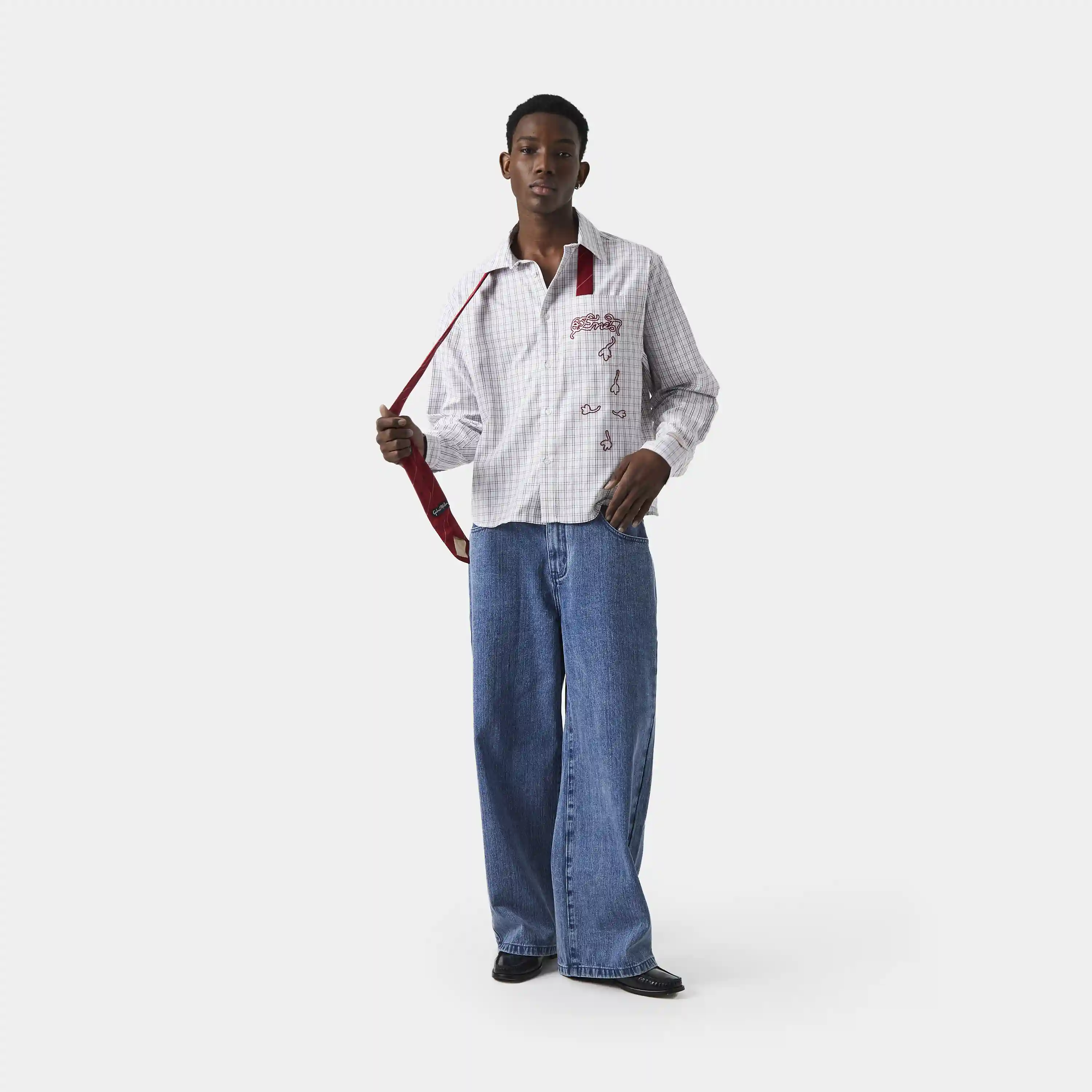 Don Boxy Squared Shirt