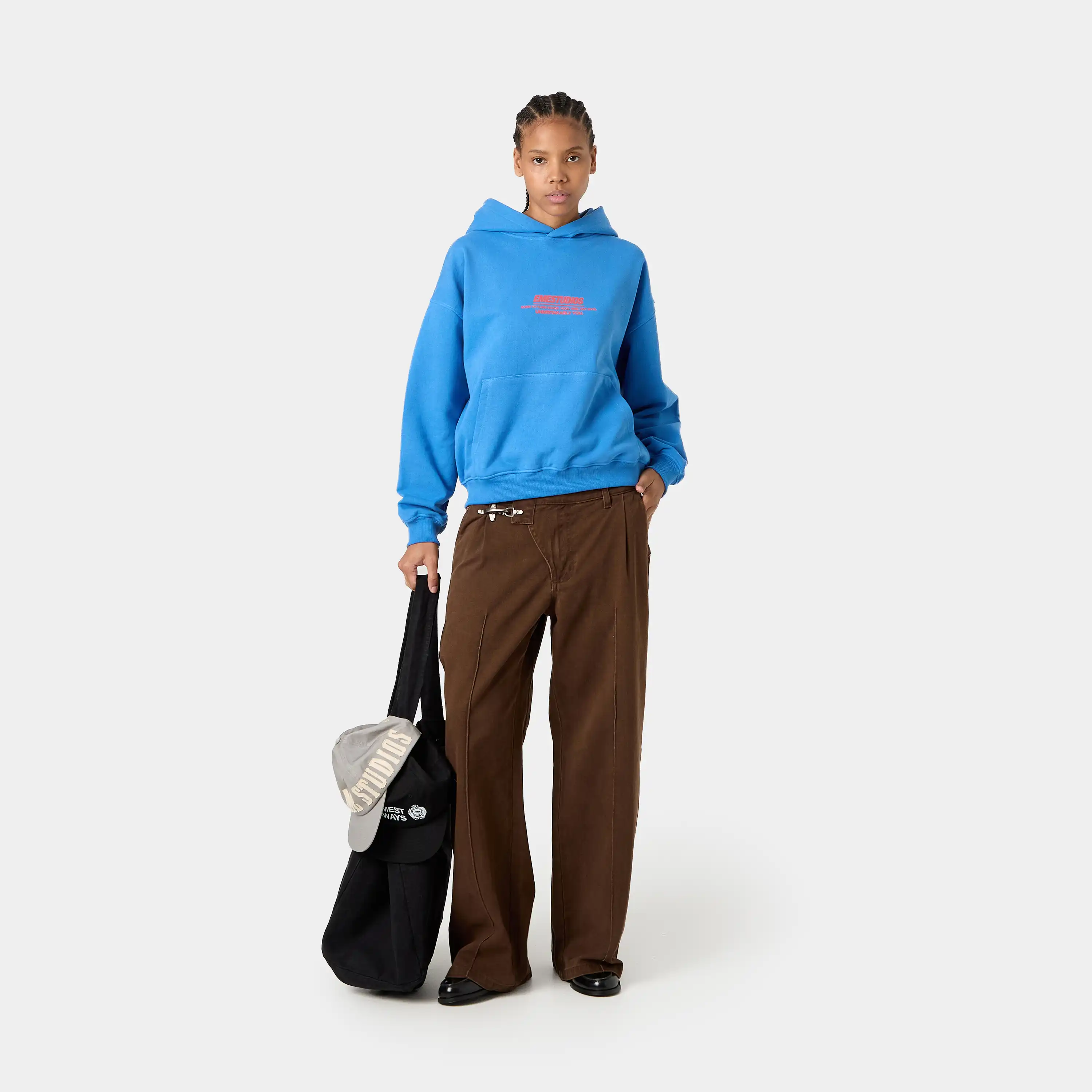 Hot Soul Sapphire Oversized Hoodie