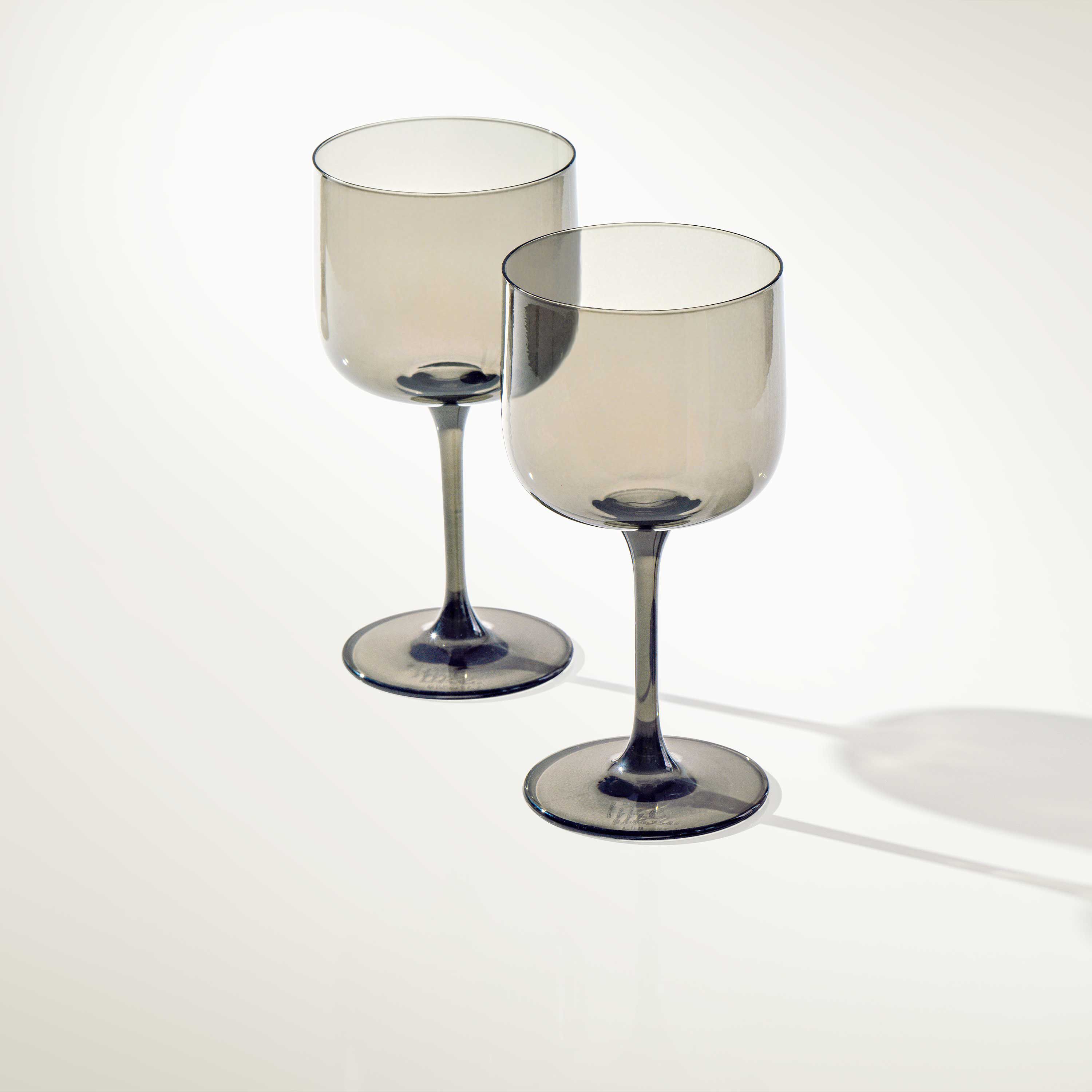 Like Glass Wine glass - Grey, 6.8 oz, crystal glass