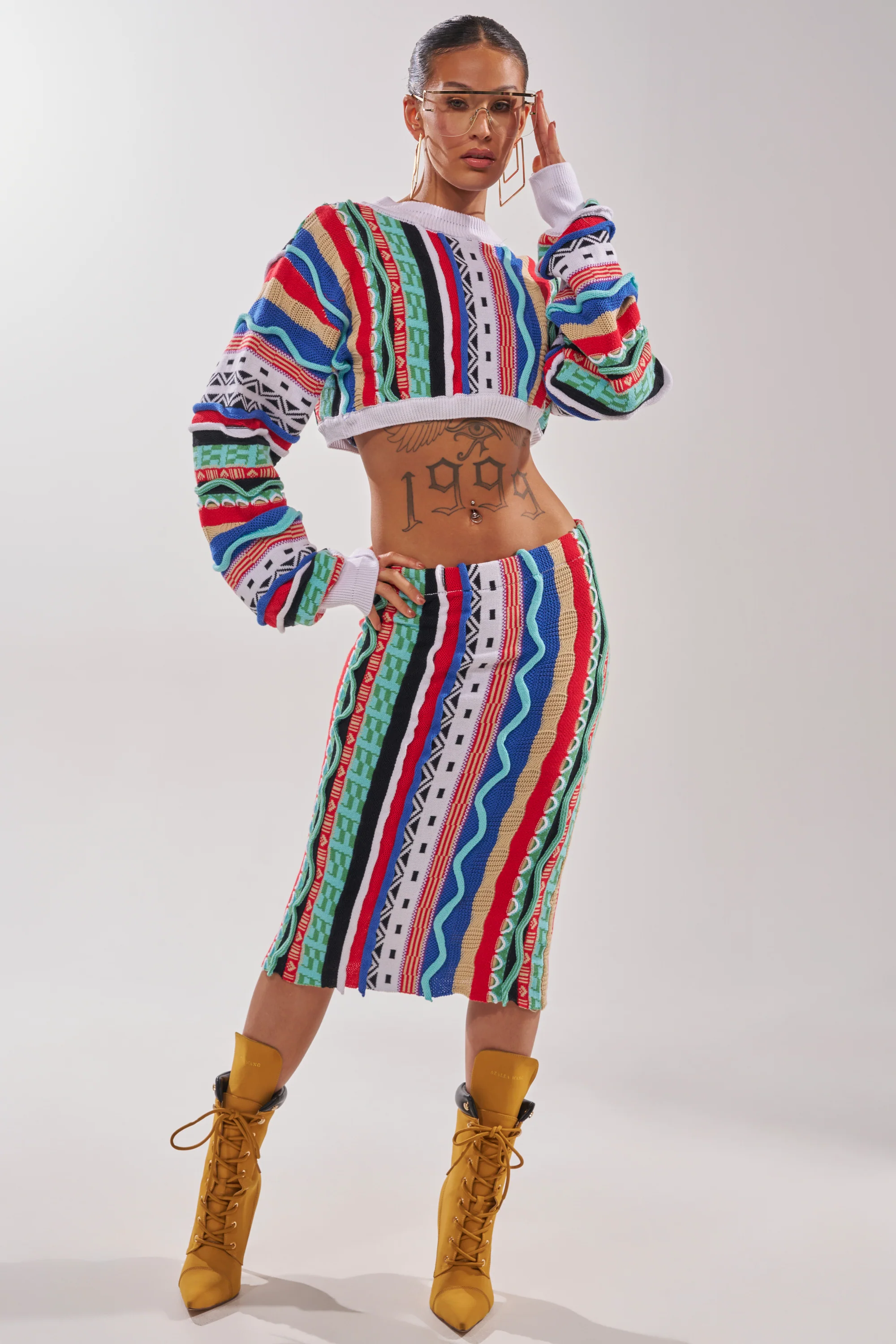 FEELING THE VIBES MAXI SKIRT - Akira Store