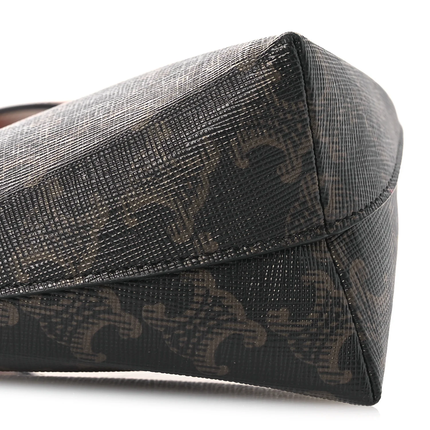 Triomphe Canvas Calfskin Teen Couer Heart Bag Tan